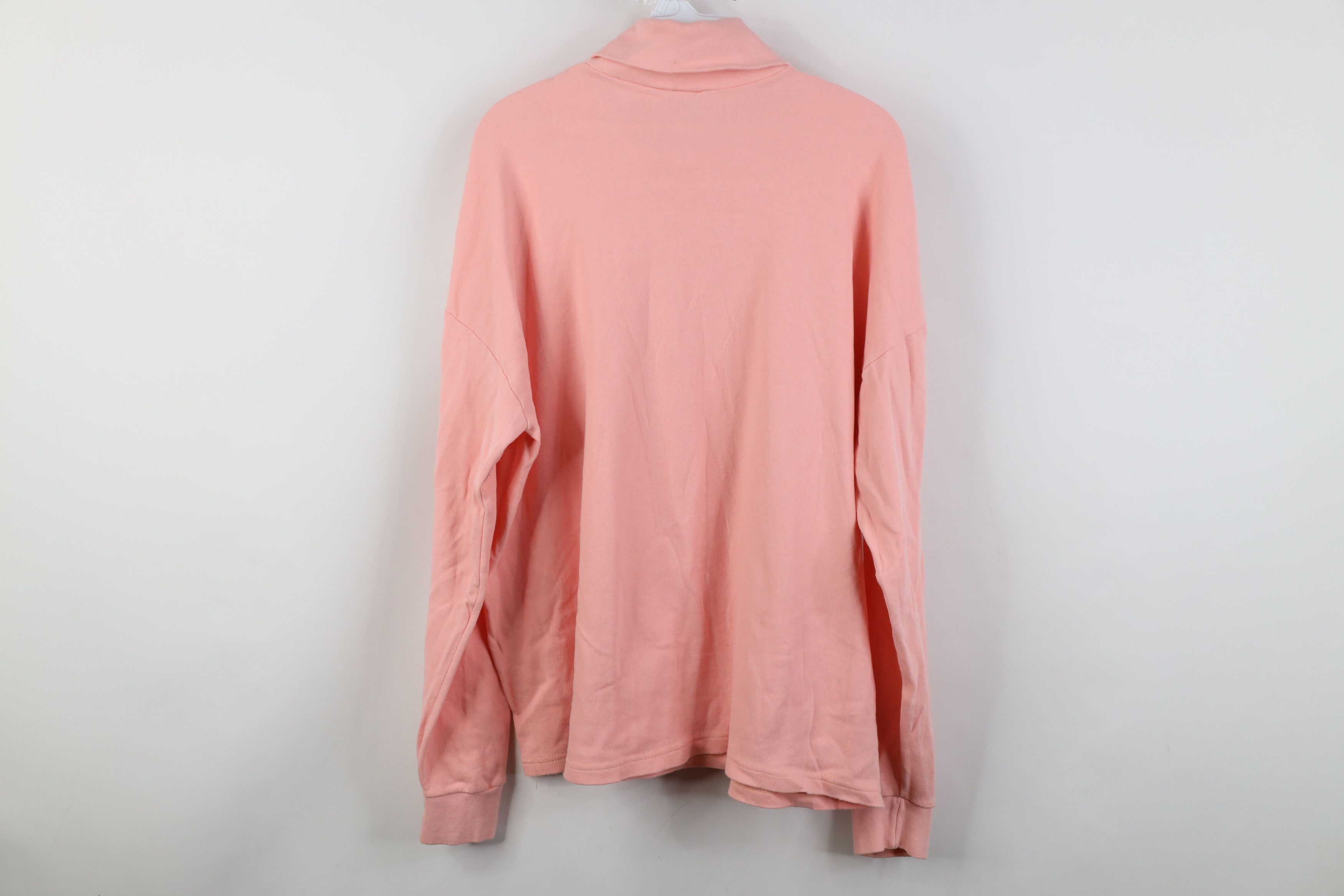 Vintage Vintage 70s Streetwear Heavy Cotton Turtleneck T-Shirt USA Size XL / US 12-14 / IT 48-50 - 10 Thumbnail
