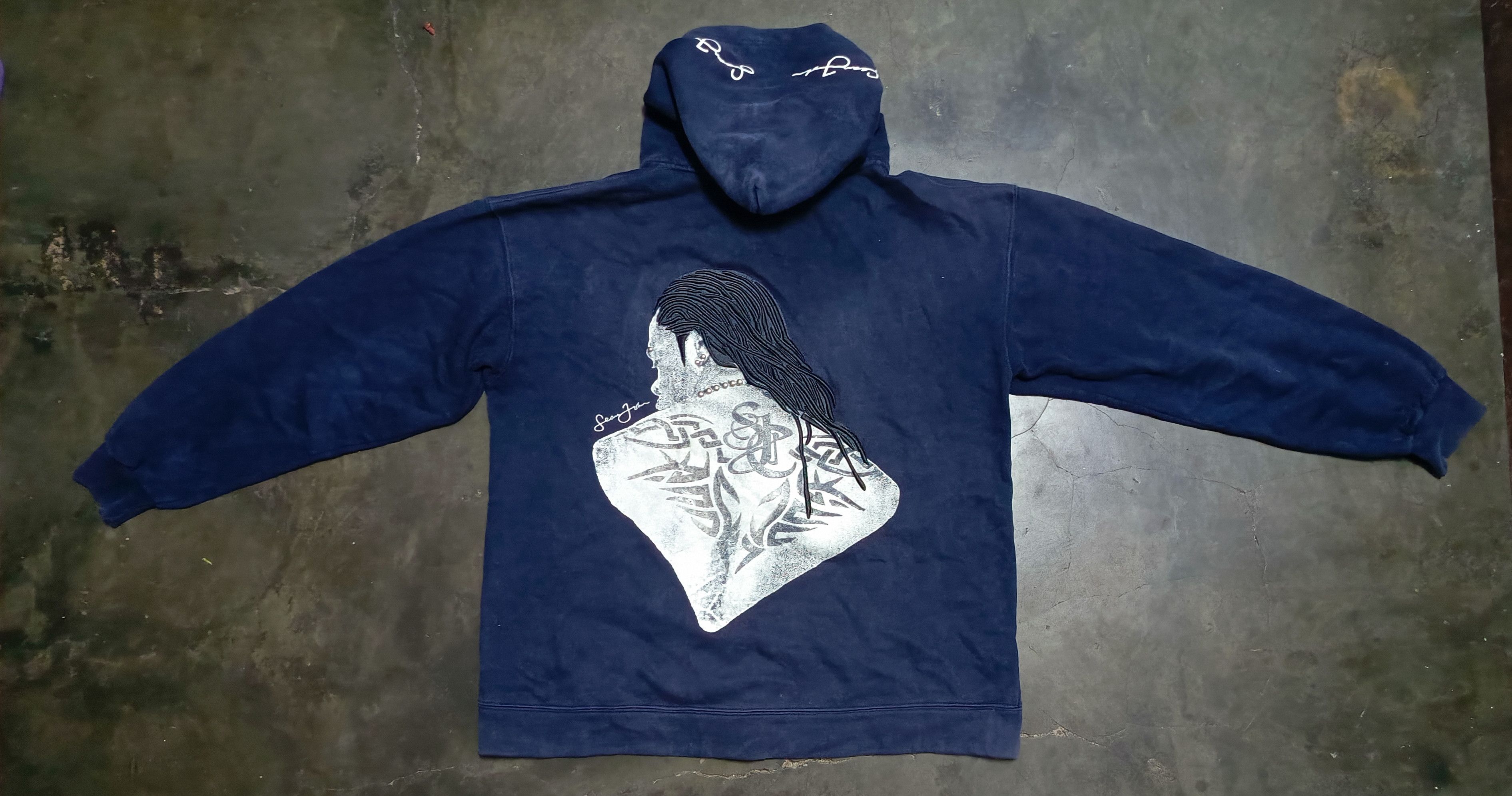 JNCO Vintage Padded Sean John Big Print Size US XXL / EU 58 / 5 - 7 Thumbnail