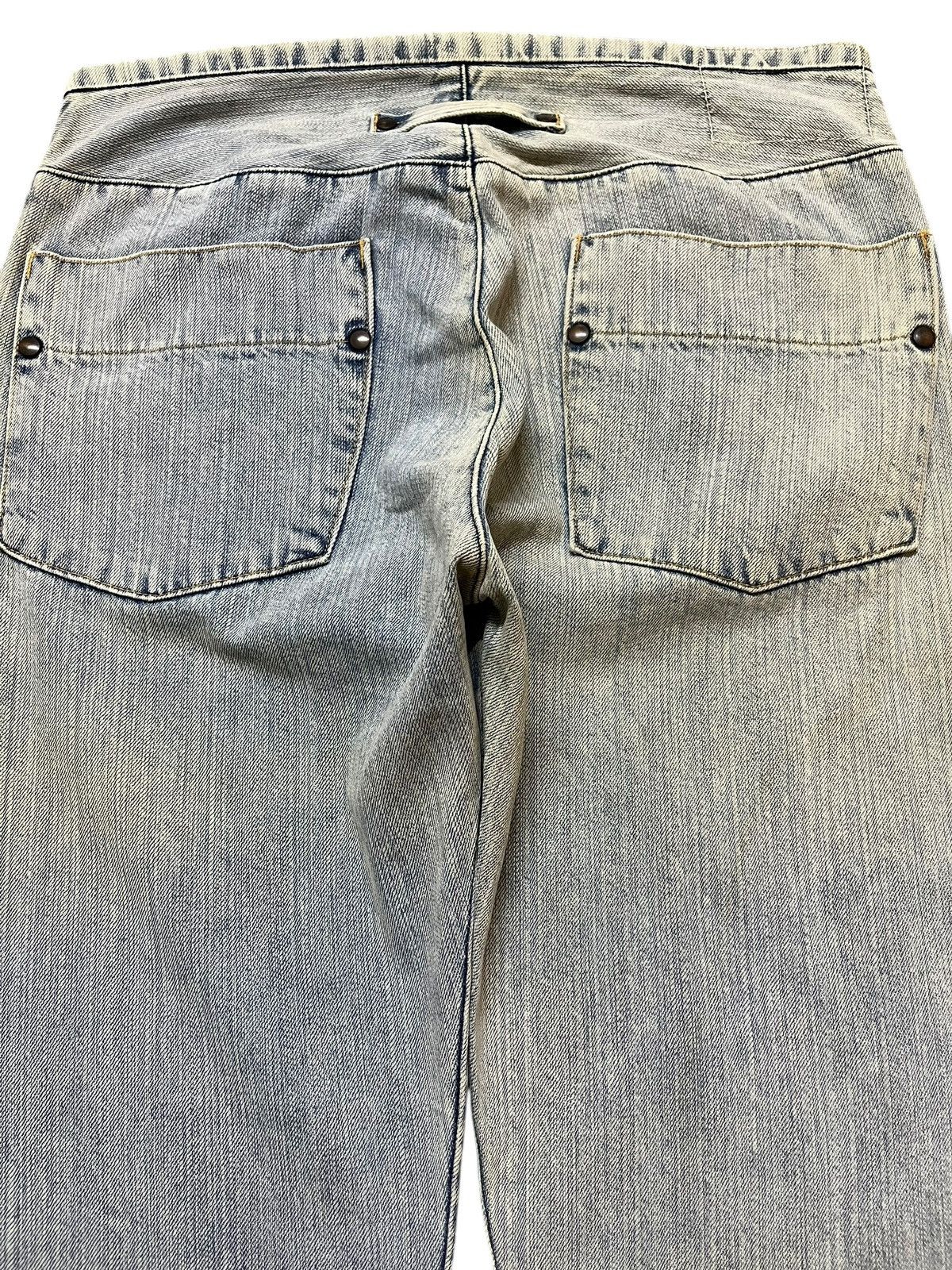 Johnbull Vintage Johnbull Flare Bootcut Faded Grunge Denim Size US 31 - 8 Thumbnail