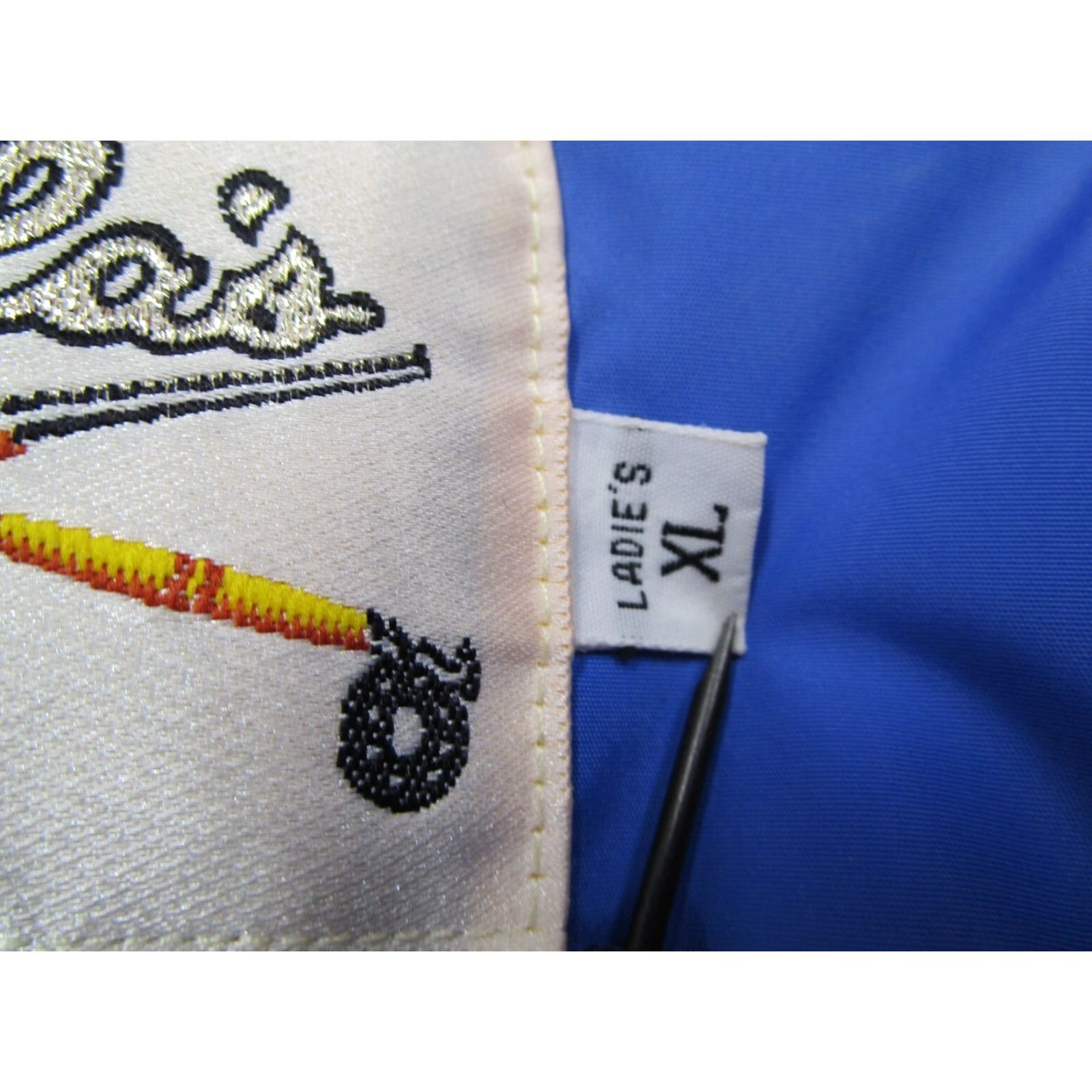 Vintage VINTAGE Cabelas Jacket Women Extra Large Blue Goose Down Full Zip Hood Y2K Size XL / US 12-14 / IT 48-50 - 4 Thumbnail