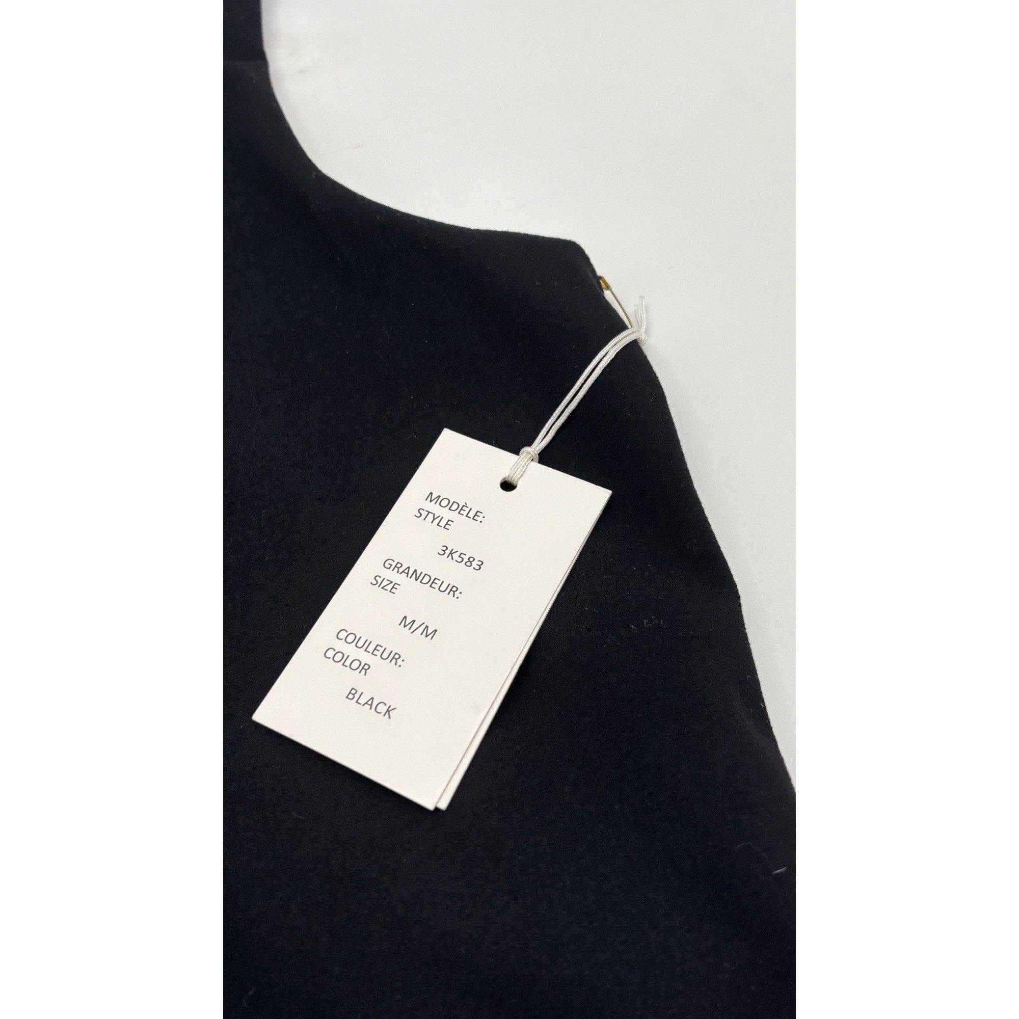 Other J.o&co Womens High Neck Compression Cropped Tank Top, Black, Size M / US 6-8 / IT 42-44 - 8 Thumbnail