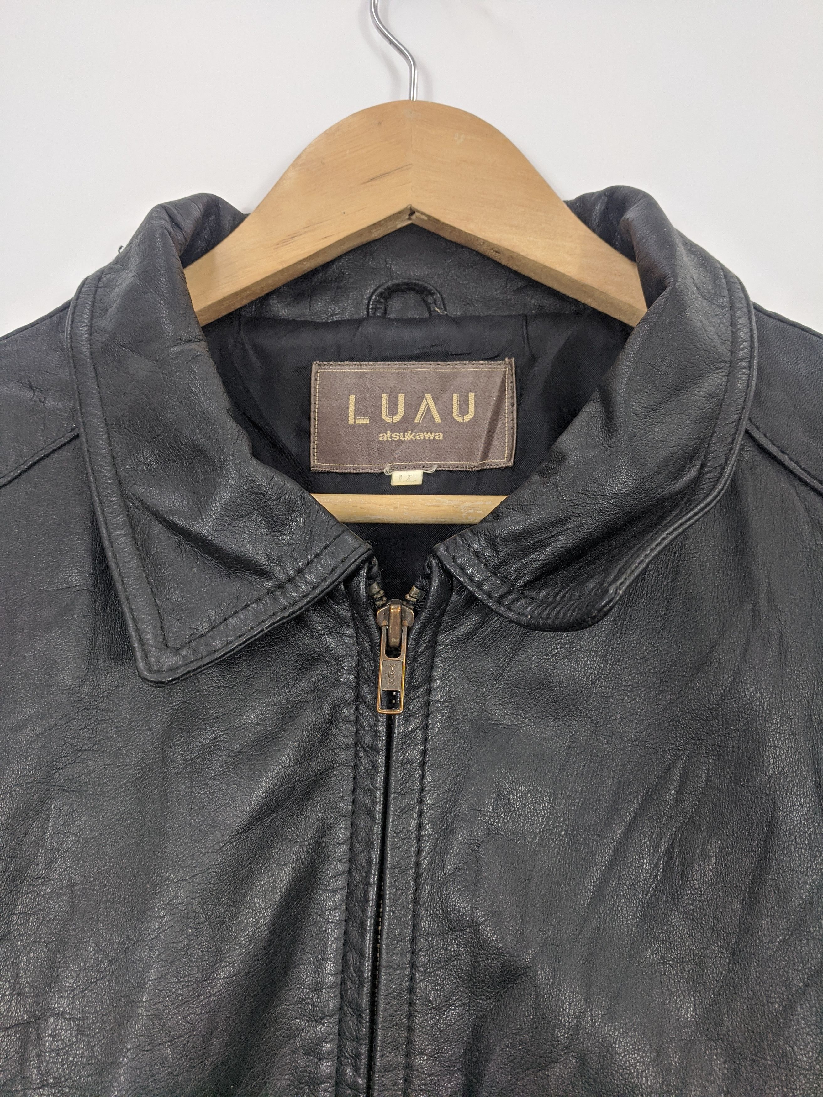 Vintage Japanese Brand Leather Jacket J0341 Size US L / EU 52-54 / 3 - 5 Thumbnail
