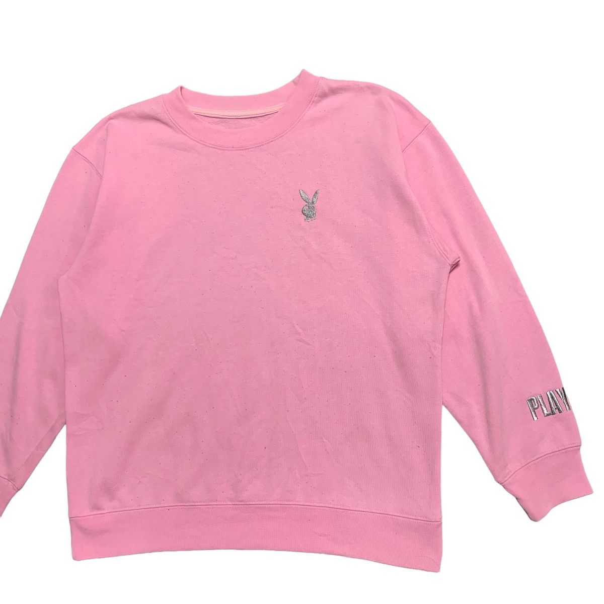 Playboy Vintage Playboy Big Logo Pink Sweatshirt Size US M / EU 48-50 / 2 - 8 Thumbnail