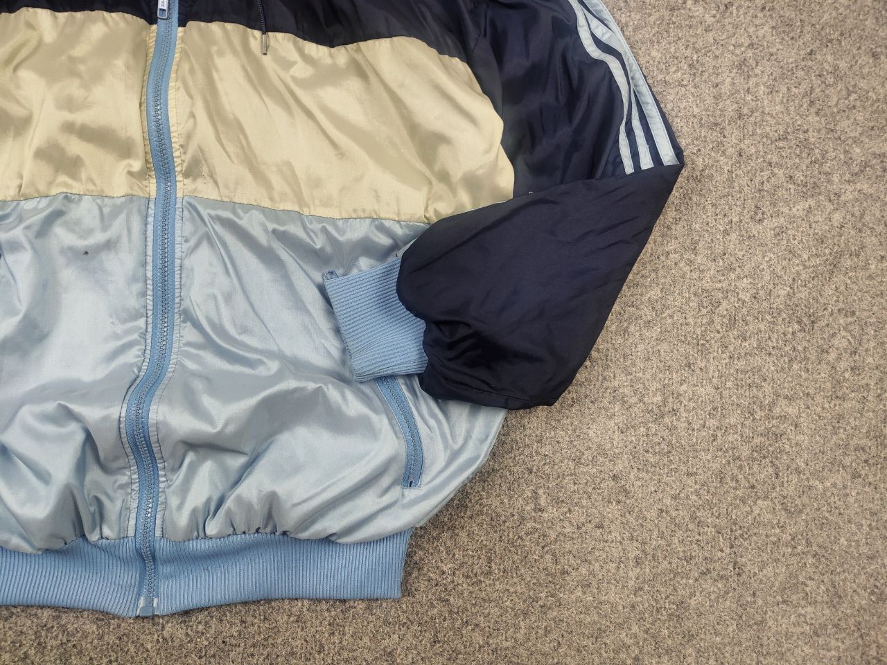Adidas Vintage 90's Adidas Trefoil Track Zip Light Jacket Retro Size US S / EU 44-46 / 1 - 8 Thumbnail