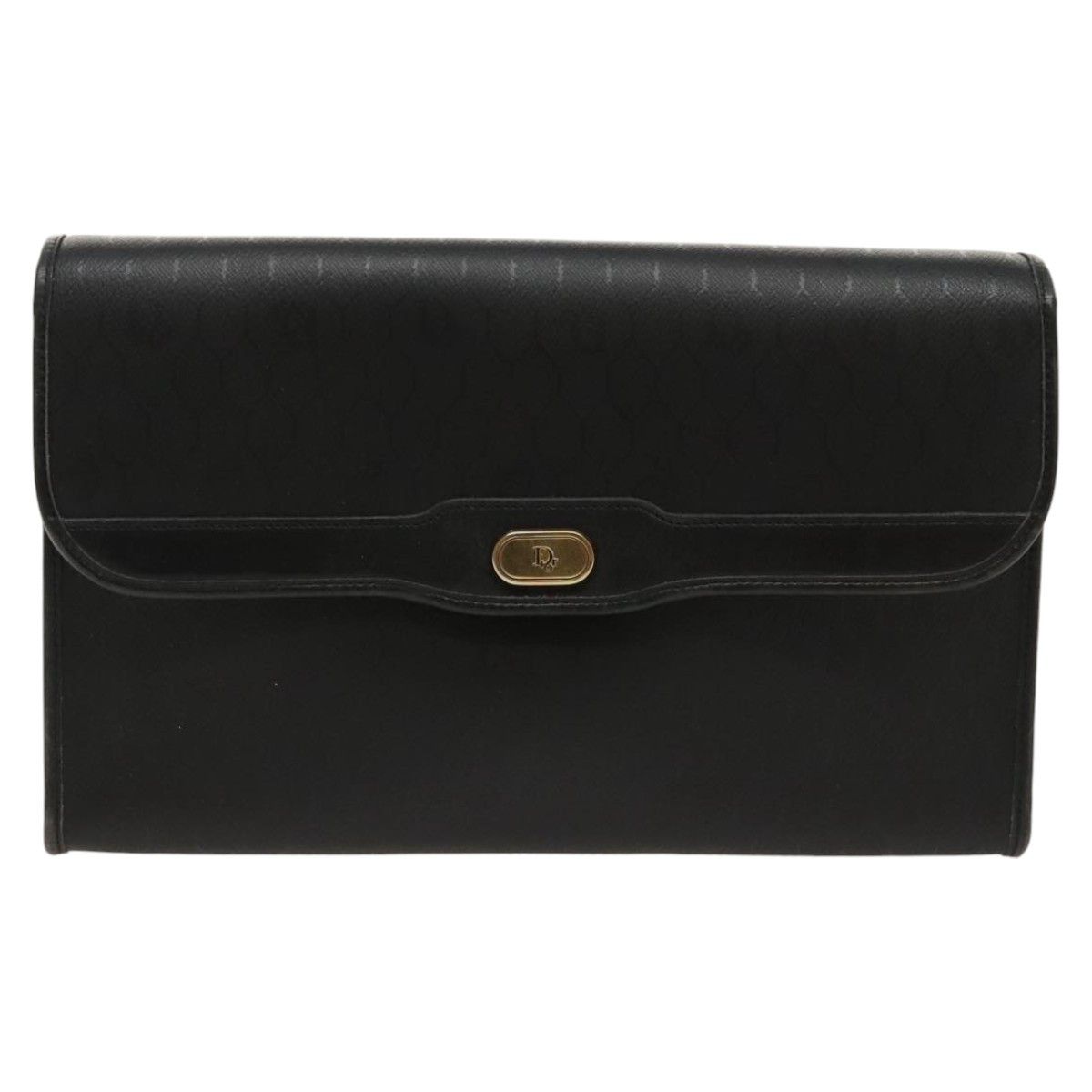 Dior Honeycomb Black Canvas Shoulder Bag (Pre-Owned) Size ONE SIZE - 1 Thumbnail