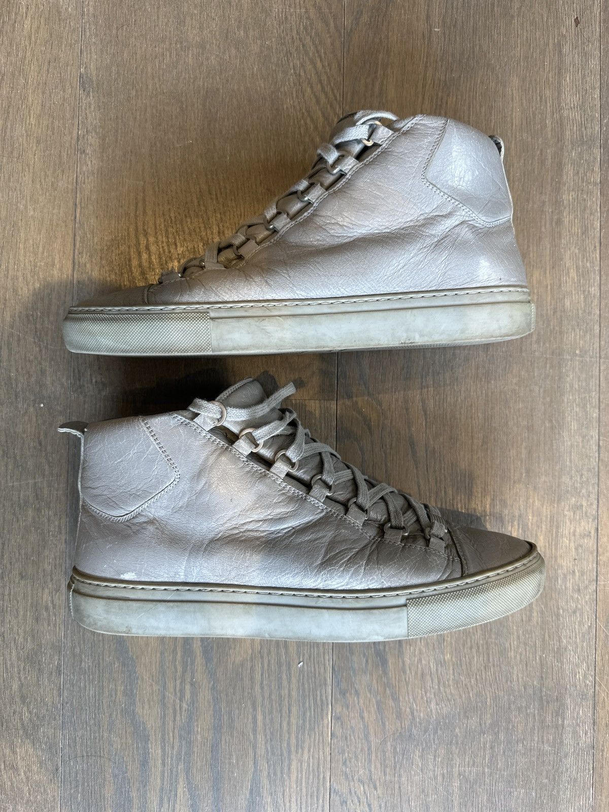 Balenciaga Balenciaga Arena High “Iron Grey” | Grailed