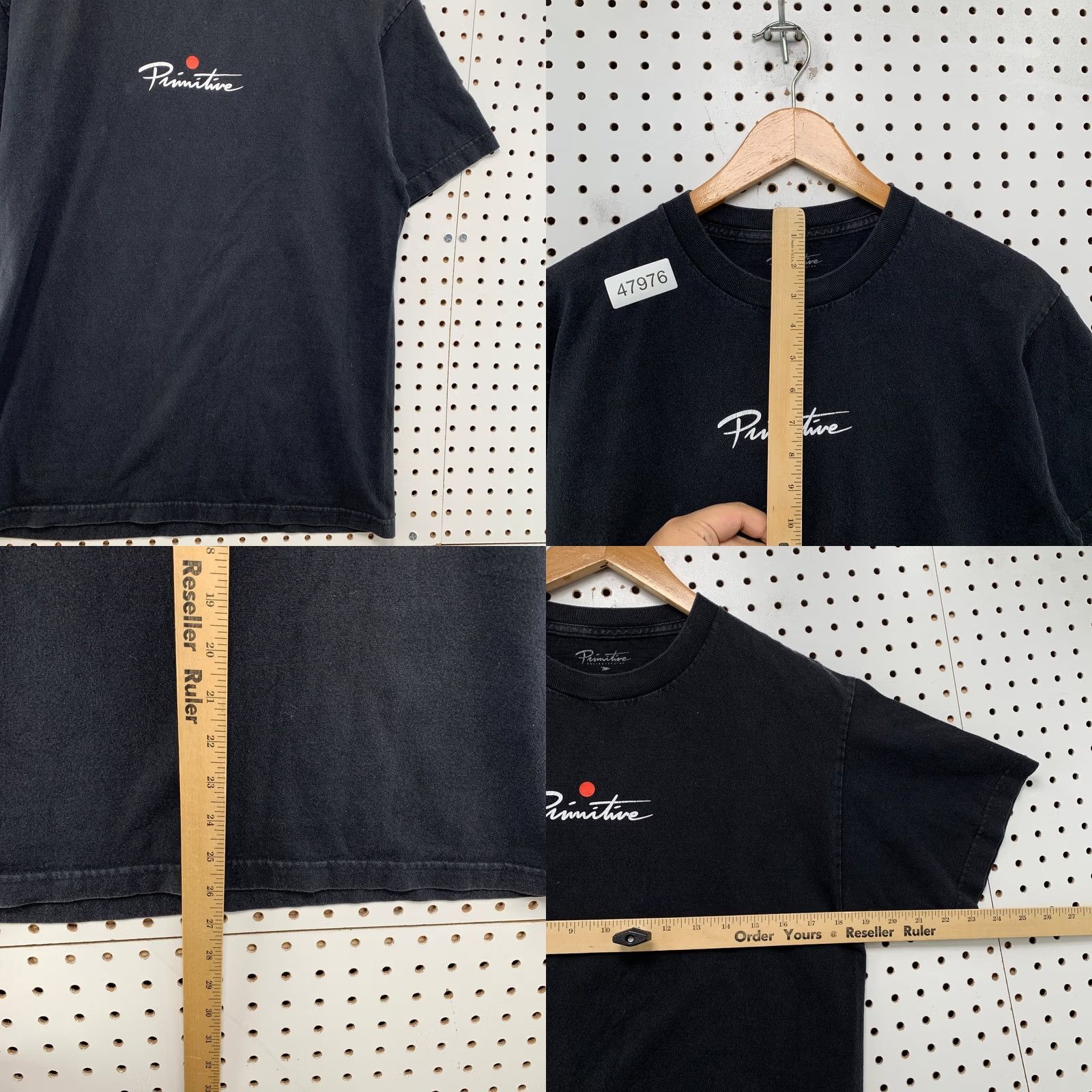 Primitive Primitive Skate Shirt Mens Medium Faded Black Paul Jackson Geisha Graphic Size US M / EU 48-50 / 2 - 8 Thumbnail