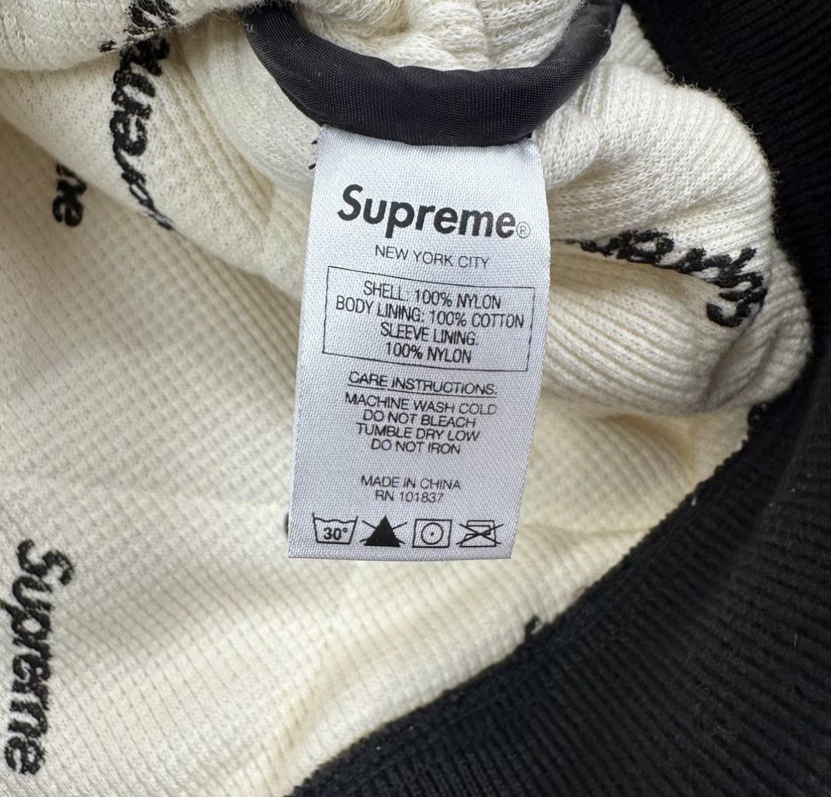 Supreme Supreme Black and Pink Spliced Padded Jacket J42 Size US S / EU 44-46 / 1 - 4 Thumbnail