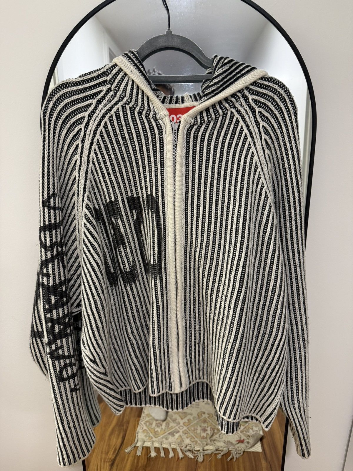 Other o32c Striped Zip-Up Sweater Size US S / EU 44-46 / 1 - 1 Thumbnail