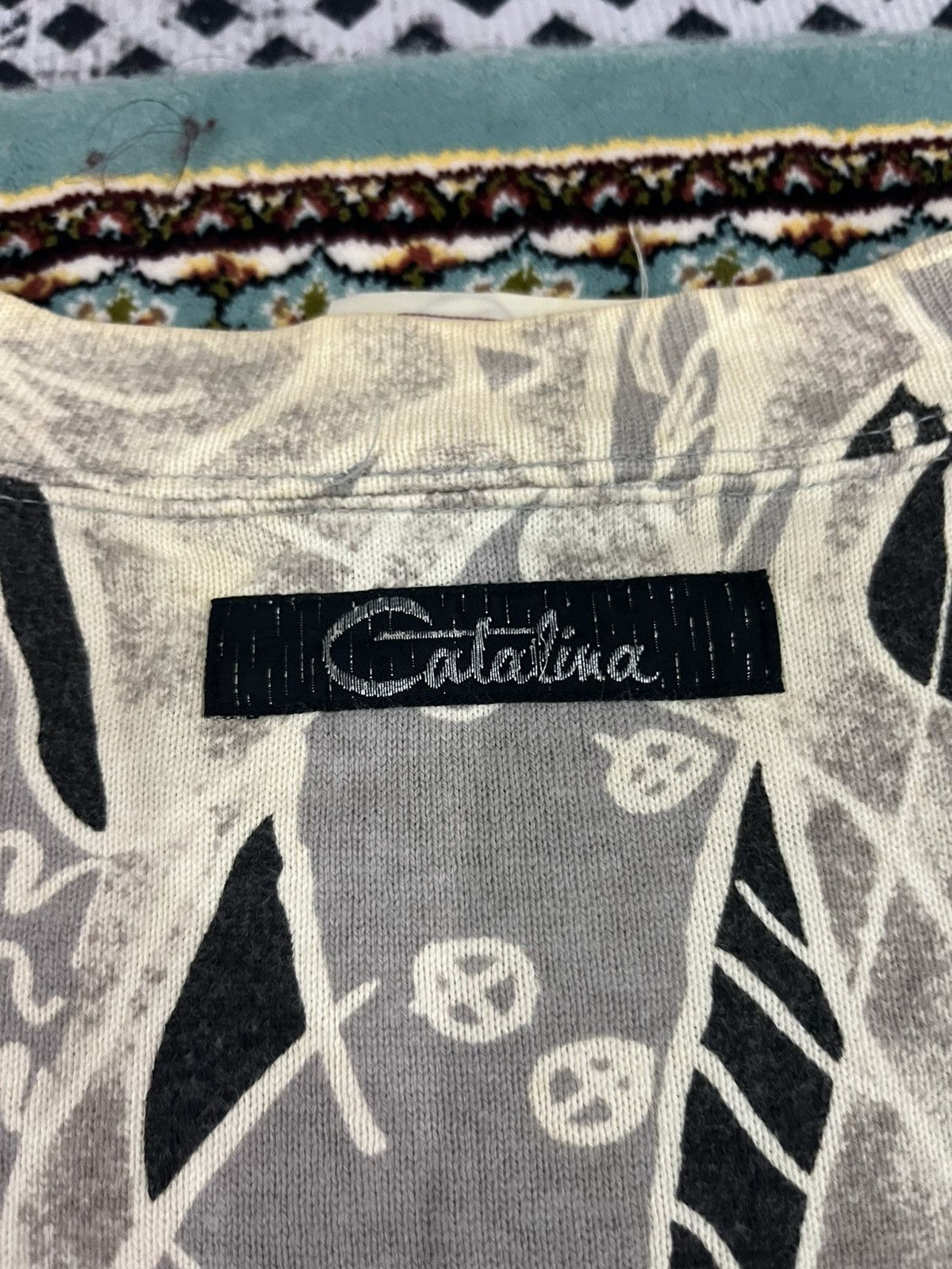 Vintage 🔥🔥🔥90s CATALINA FULLPRINTED OVERPRINTED Size US L / EU 52-54 / 3 - 9 Thumbnail