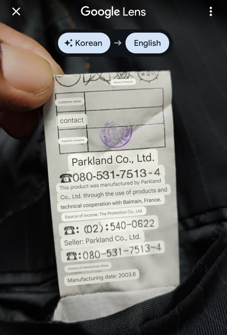 Balmain Balmain Paris Blazer Size 40R - 19 Thumbnail