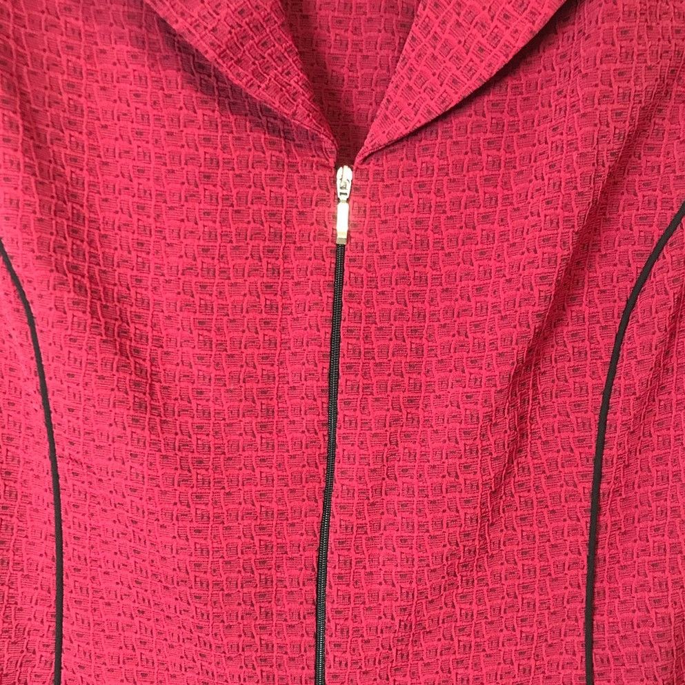 Other Miss Dorby Vintage Red Collared Long Sleeve Jacket XL Size XL / US 12-14 / IT 48-50 - 5 Thumbnail