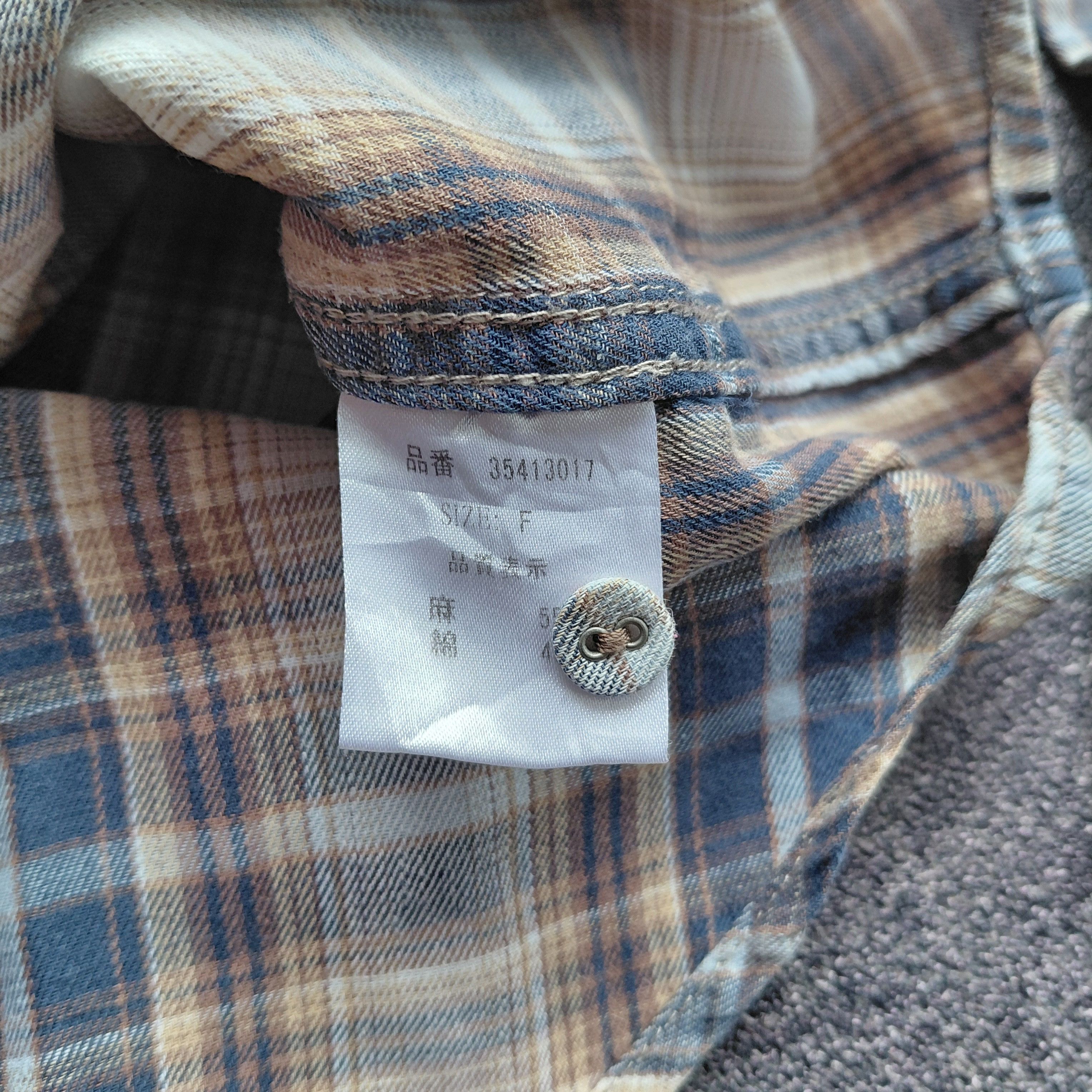 GOA GOA Stone Buttons Flanel Shirt Size US M / EU 48-50 / 2 - 4 Thumbnail