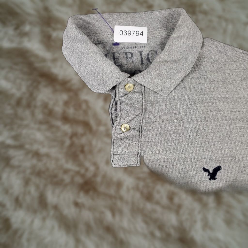 American Eagle Outfitters American Eagle Outfitters Polo Shirt Mens XL Gray Casual Short Sleeve Adult Polo Shirt Men XL Gray Solid Pattern Classic American Sports Modern Preppy Size US XL / EU 56 / 4 - 1 Thumbnail