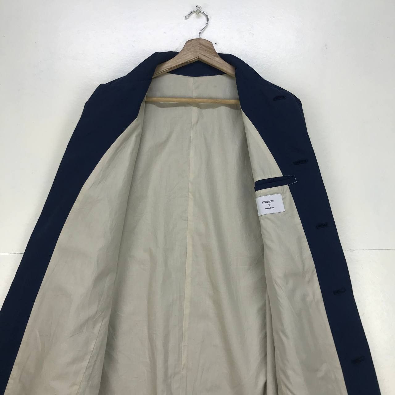 Number (N)ine × STUDIOUS Street Fashion Studious Long Coat Size US S / EU 44-46 / 1 - 9 Thumbnail