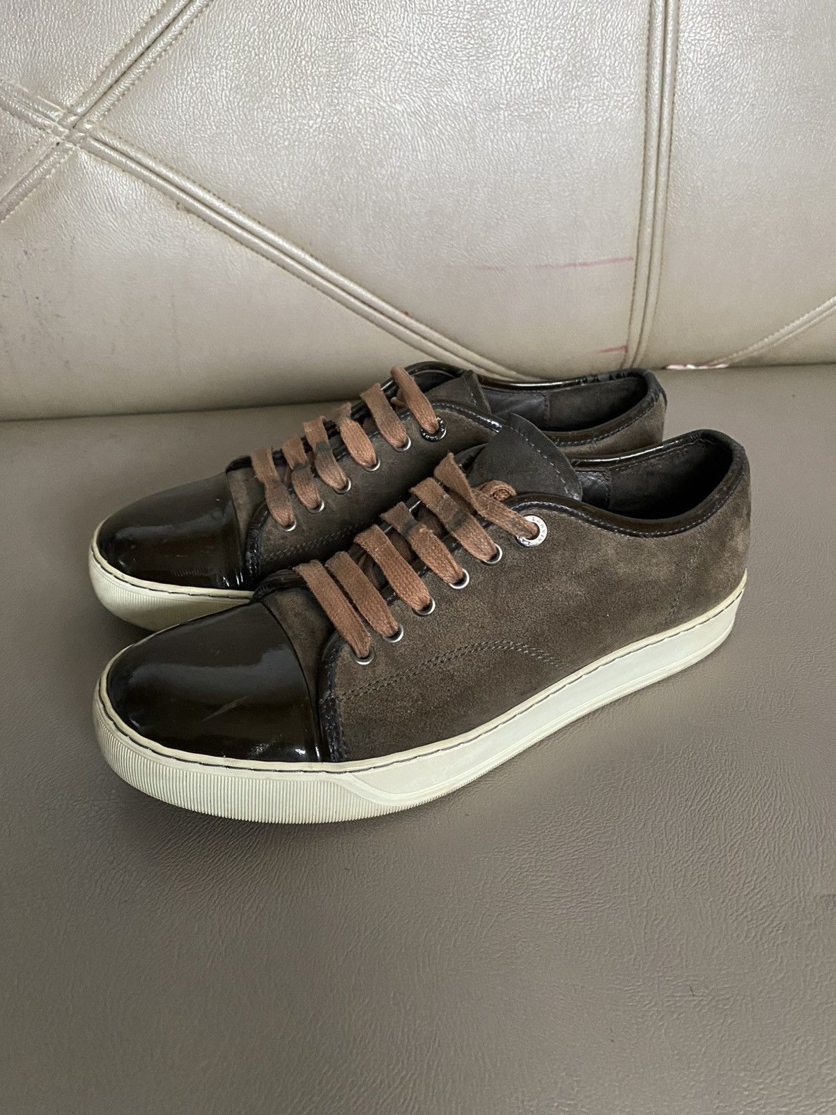 Lanvin Lanvin suede low sneaker Size US 7 / EU 40 - 2 Thumbnail
