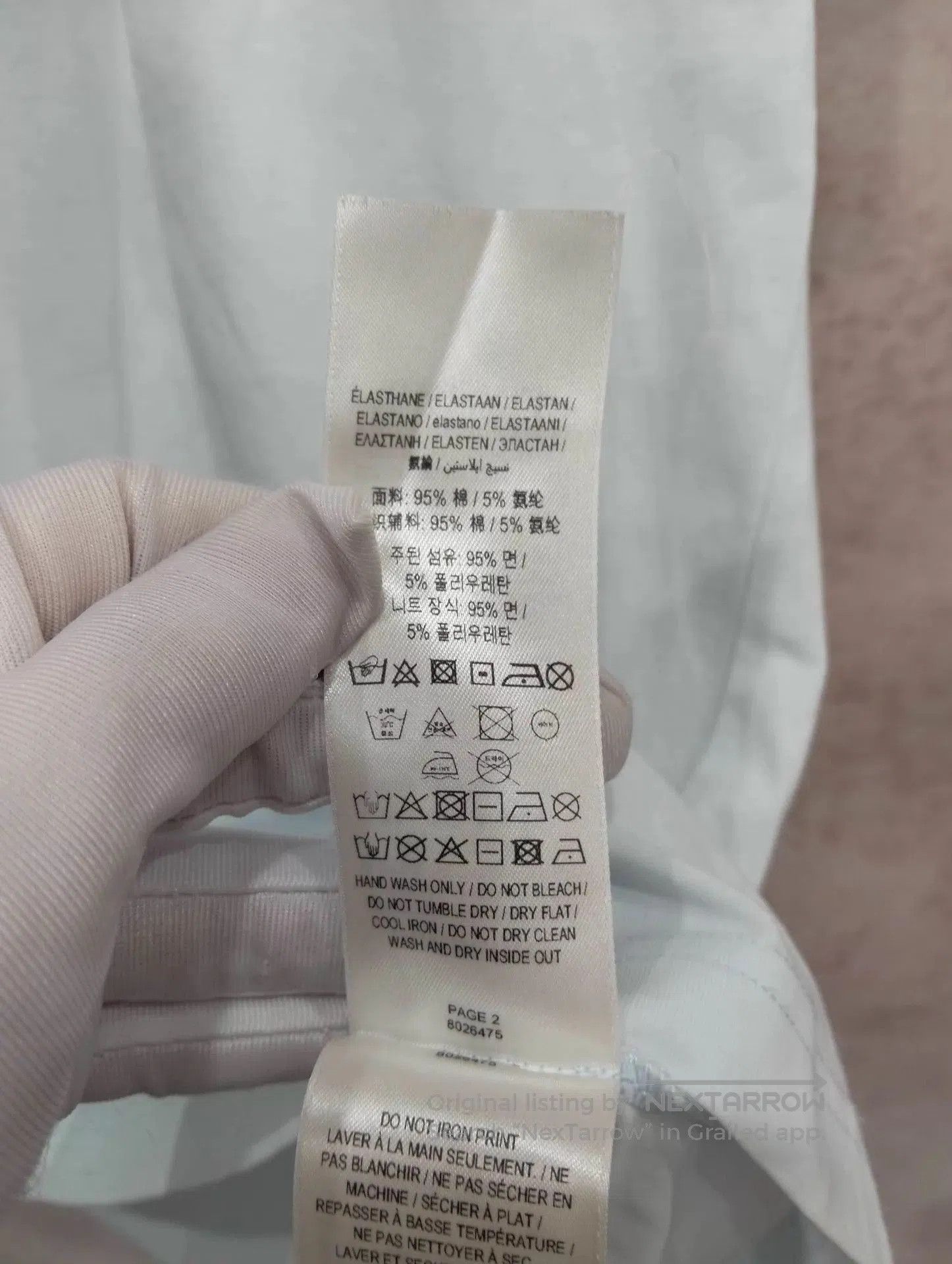 Burberry White Short. Size US M / EU 48-50 / 2 - 7 Thumbnail