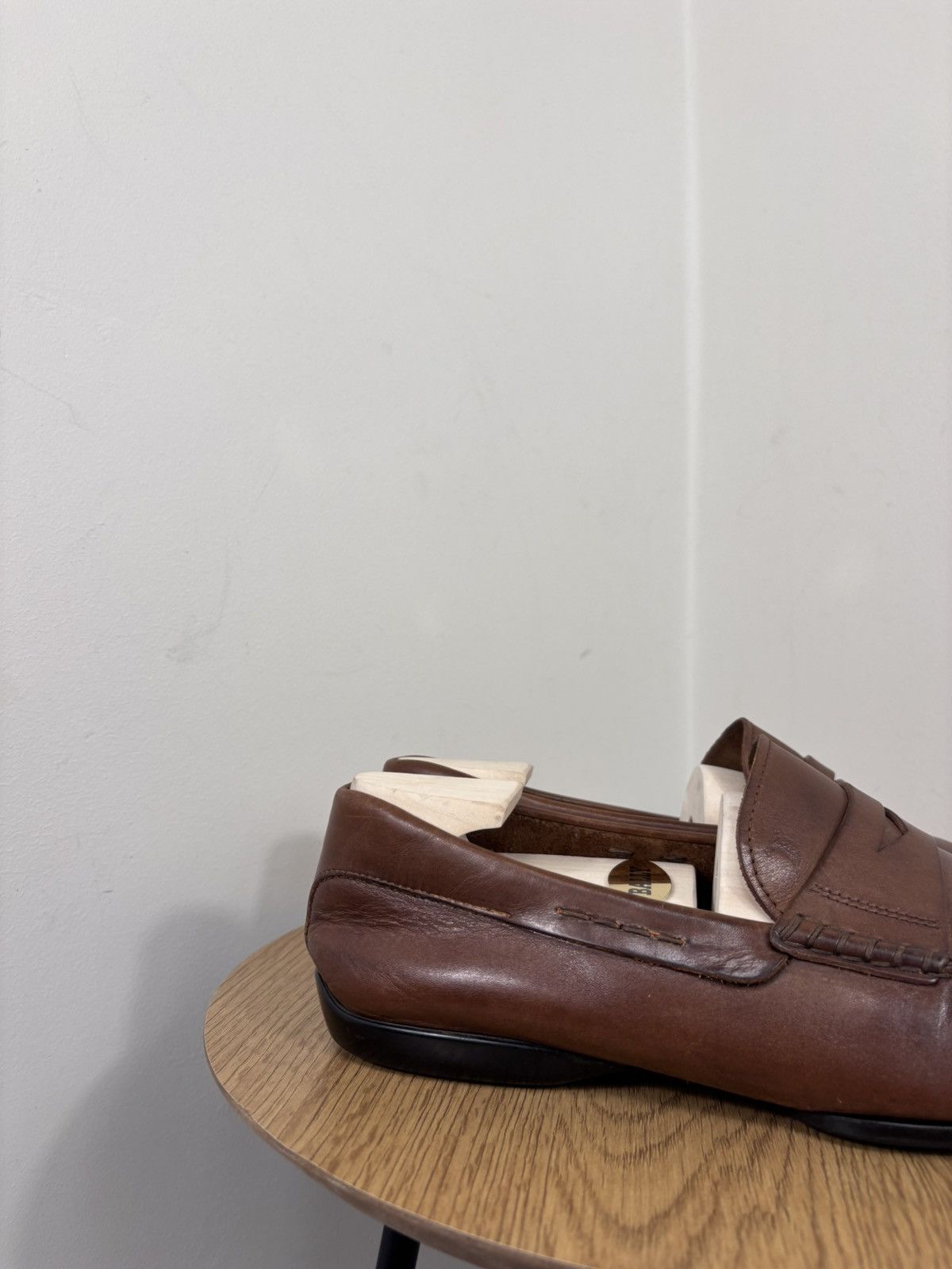 Tod's Tod’s Men’s Brown Leather Gommino Penny Loafers Shoes Size US 9 / EU 42 - 3 Thumbnail
