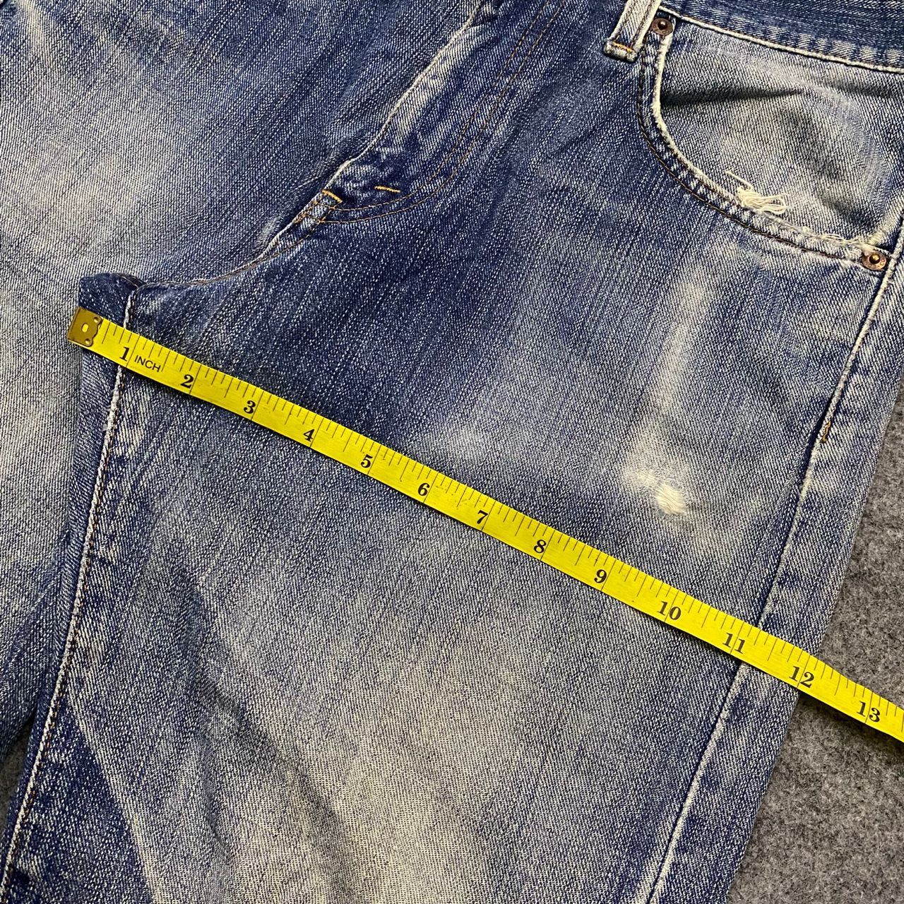 Edwin 💥Best Offer💥Vintage Edwin 503 Distressed Denim Size US 34 / EU 50 - 6 Thumbnail