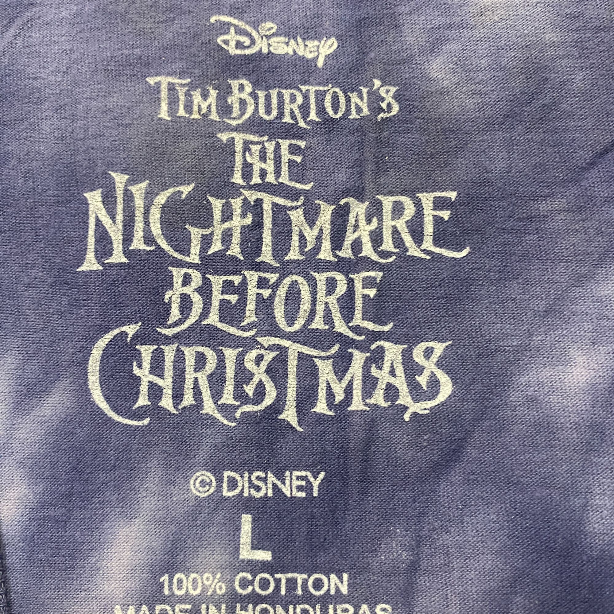 Disney The Nightmare Before Christmas Jack Skellington Tie Dye L Size US L / EU 52-54 / 3 - 4 Thumbnail