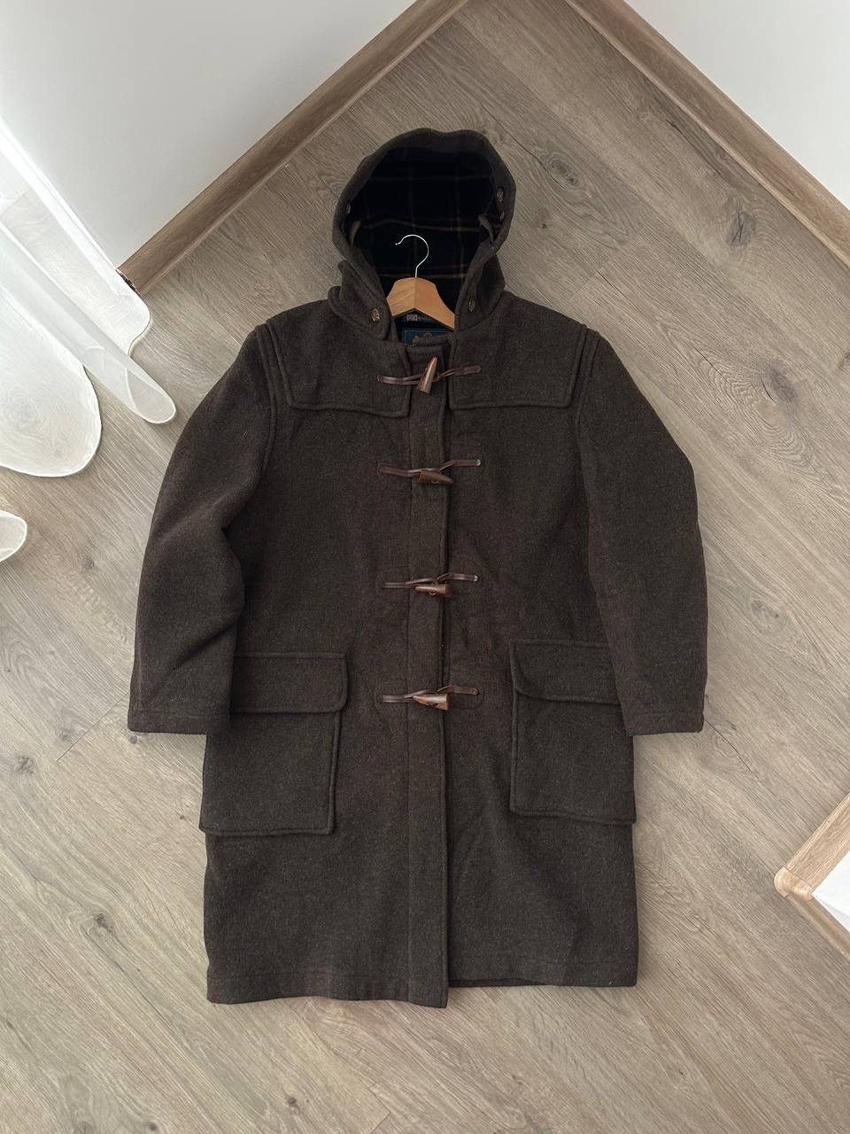 Gloverall × Japanese Brand × Vintage Vintage Gloverall England Wool Coats Brown Jacket Size US M / EU 48-50 / 2 - 3 Thumbnail