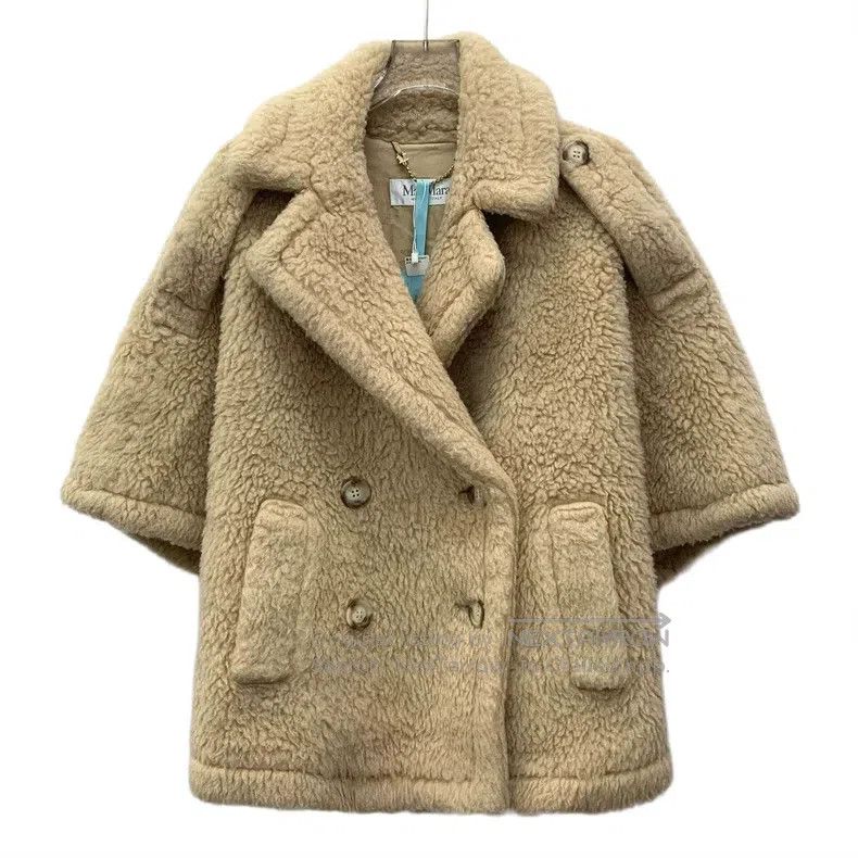 Max Mara Max Mara Camel Camel Hair Reversible Double Breasted Cloak Size S / US 4 / IT 40 - 1 Thumbnail
