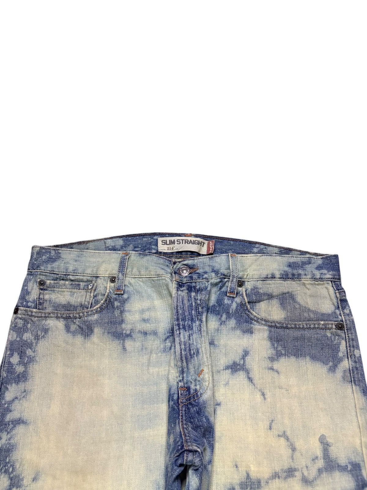 Levi's Vintage 90s Levis 514 Bleached Distressed Loose Jean Shorts Size US 35 - 4 Thumbnail
