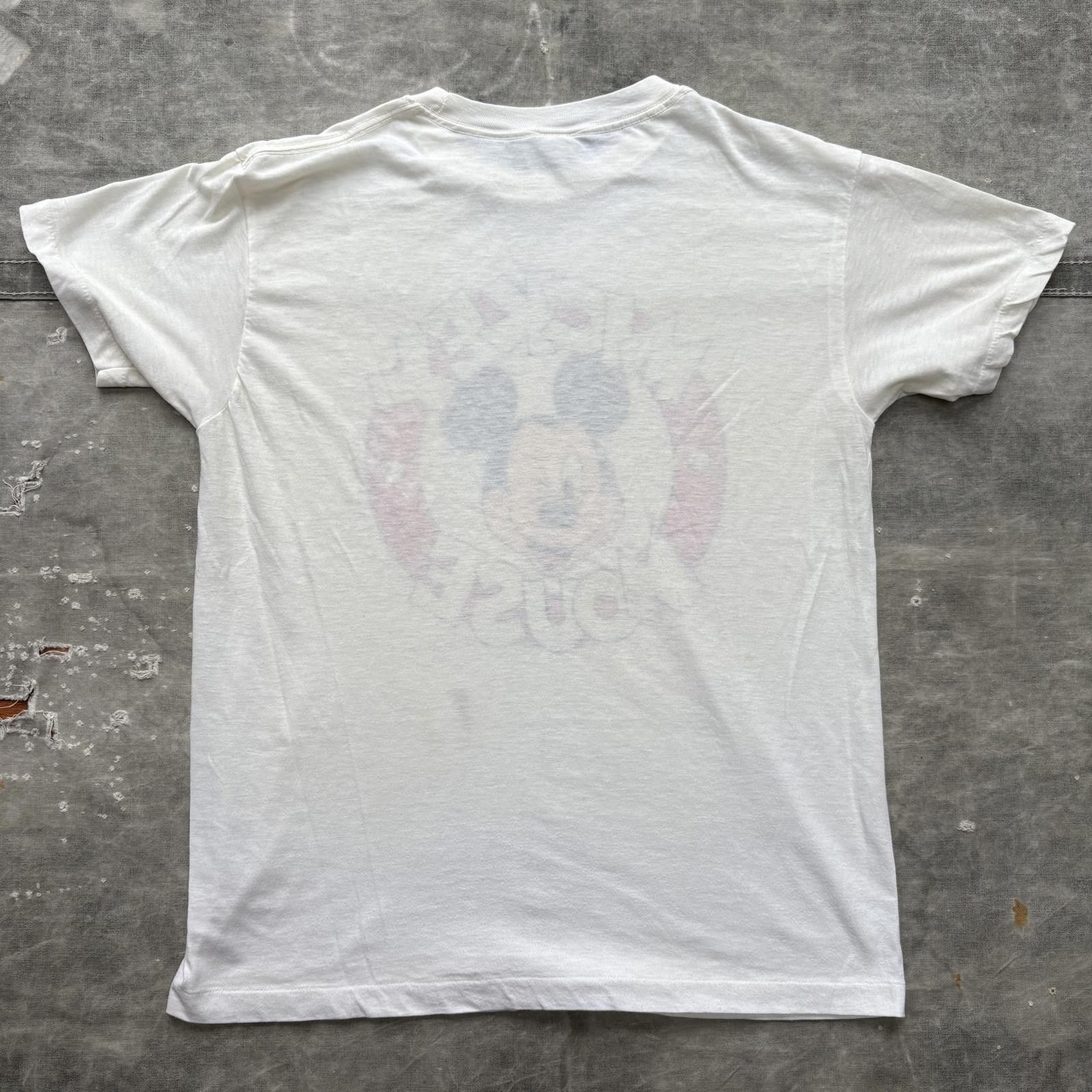 Disney × Mickey Mouse × Vintage Vintage Rare 70s Mickey Mouse Disney Cartoon Unique Shirt Size US M / EU 48-50 / 2 - 4 Thumbnail