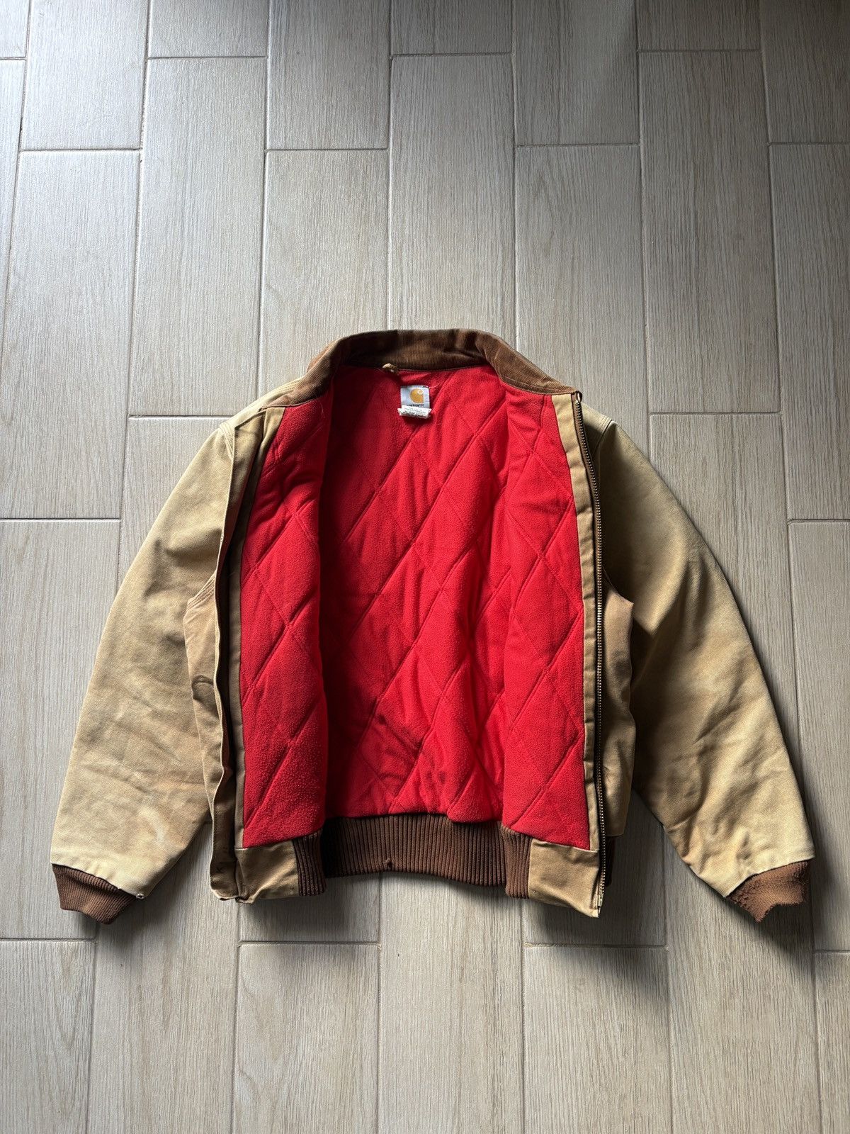 Carhartt Vintage Carhartt j13 BRN Size US XL / EU 56 / 4 - 4 Thumbnail