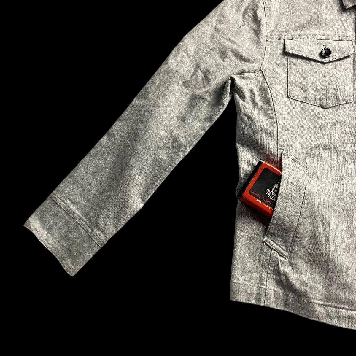 semanticdesign 🇯🇵 SEMANTIC DESIGN BUTTON UP BUCKLE WAIST JACKET Size US M / EU 48-50 / 2 - 6 Thumbnail