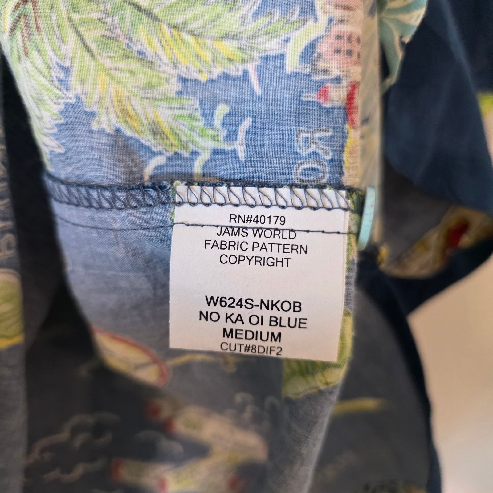 Jams World Jams World Retro Hawaiian Shirt No Ka Oi Size Medium Size US M / EU 48-50 / 2 - 6 Thumbnail