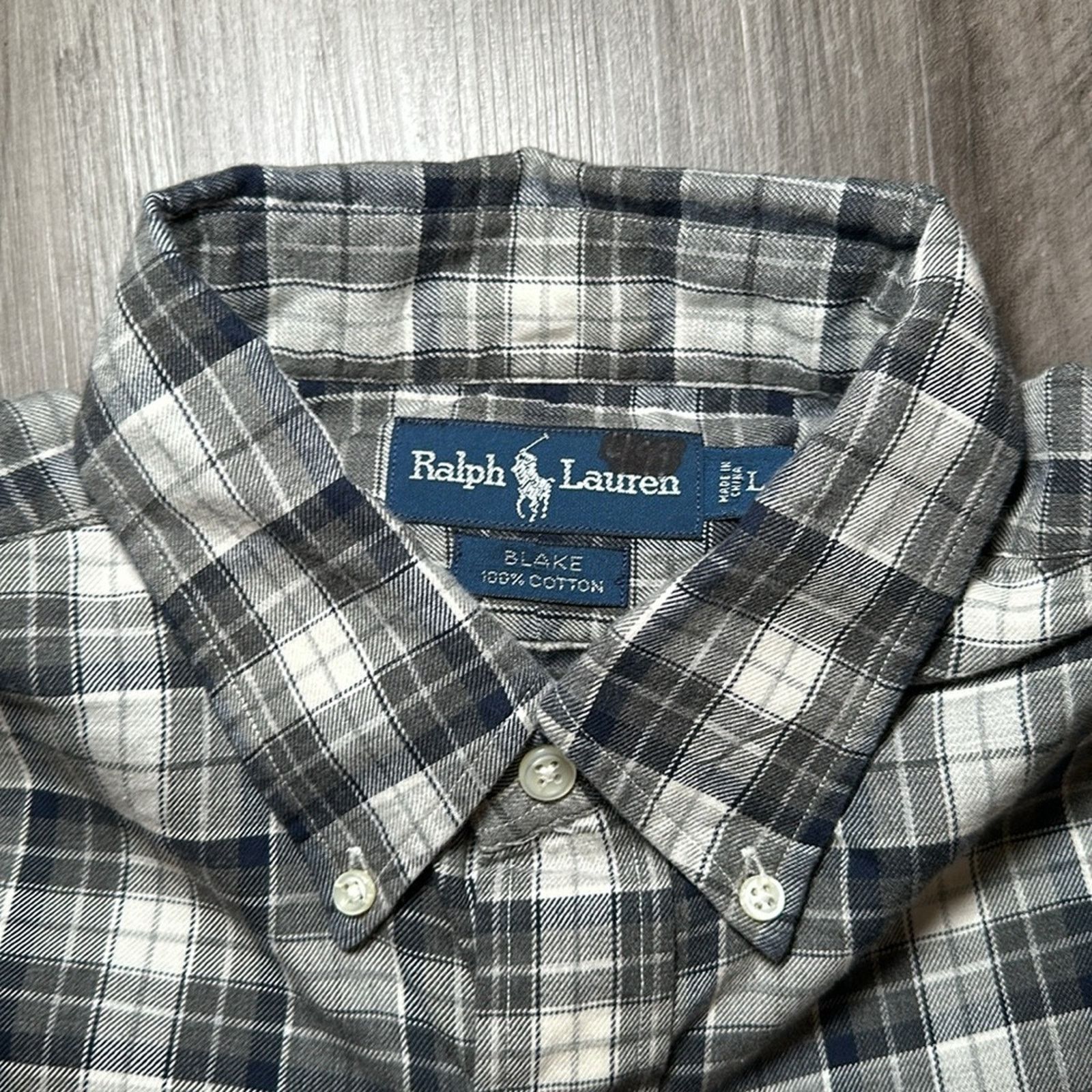 Ralph Lauren Ralph Lauren Blake Light Flannel Long Sleeve - Large Size US L / EU 52-54 / 3 - 6 Thumbnail