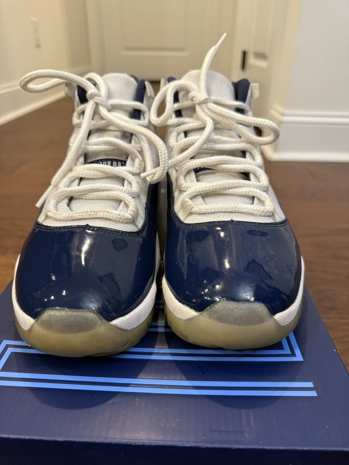 Jordan Brand Air Jordan 11 Retro UNC ‘Win Like 82’ Size 10 Size US 10 / EU 43 - 2 Thumbnail