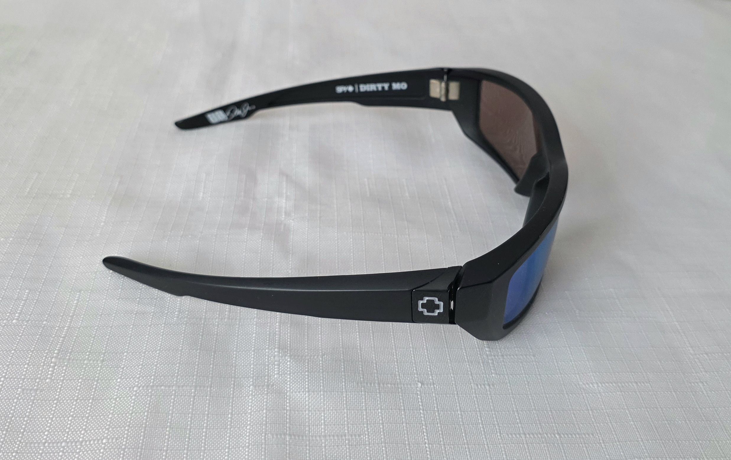 SPY Optic Spy Optics Dirty Mo Soft Matte Black Polar Blue Dale Jr 88 Size ONE SIZE - 4 Thumbnail