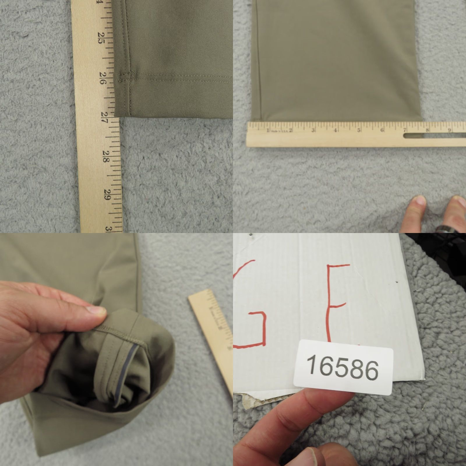 Lululemon Lululemon Pants Mens 36x28 ABC Trouser Nomad Khaki Classic Golf Commission 2.0 - City Classic Modern Size US 36 / EU 52 - 9 Thumbnail