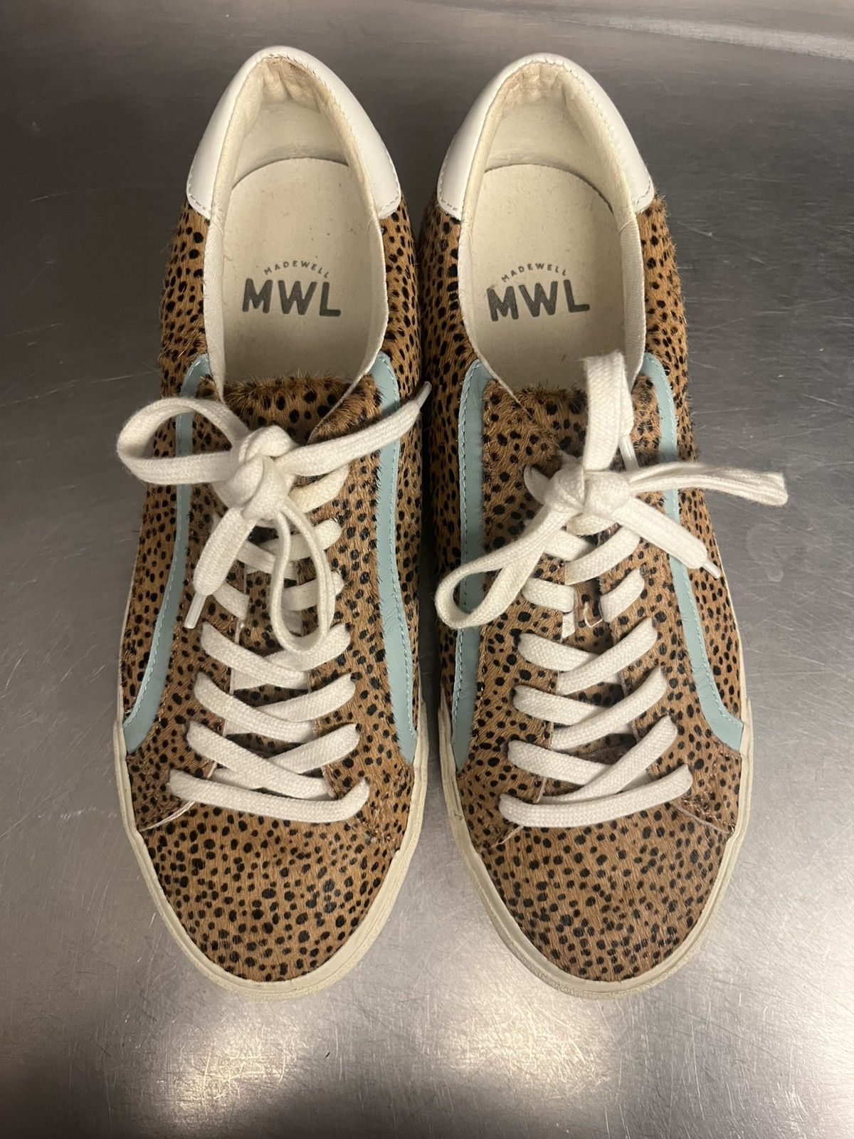 Madewell Madewell Sidewalk Spotted Calf Hair Sneakers Shoes Women 10 Size US 10 / IT 40 - 2 Thumbnail