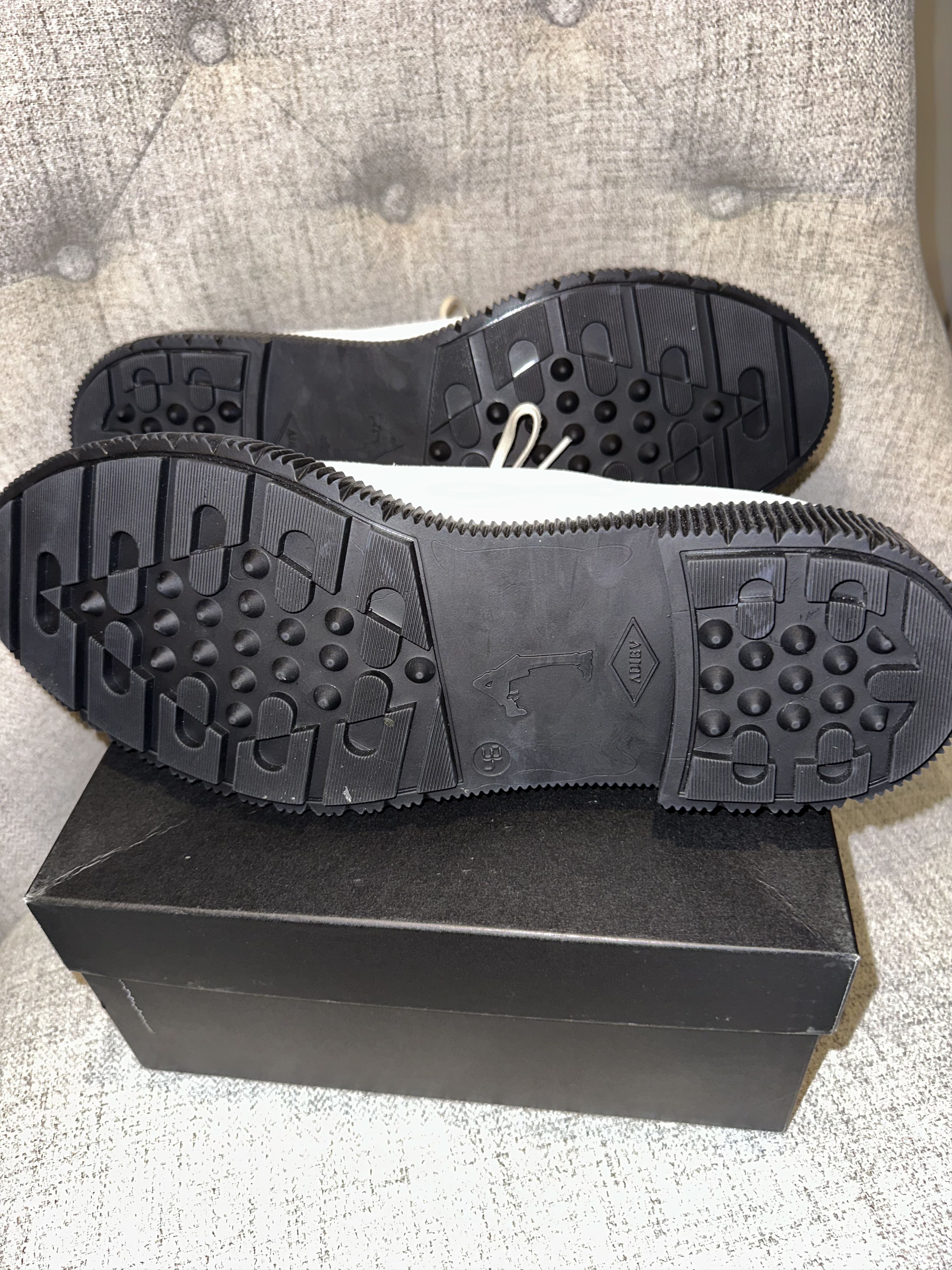 Adieu Paris Adieu Leather Apron Toe Derby Shoes $530 Sz 13. Size US 13 / EU 46 - 13 Thumbnail