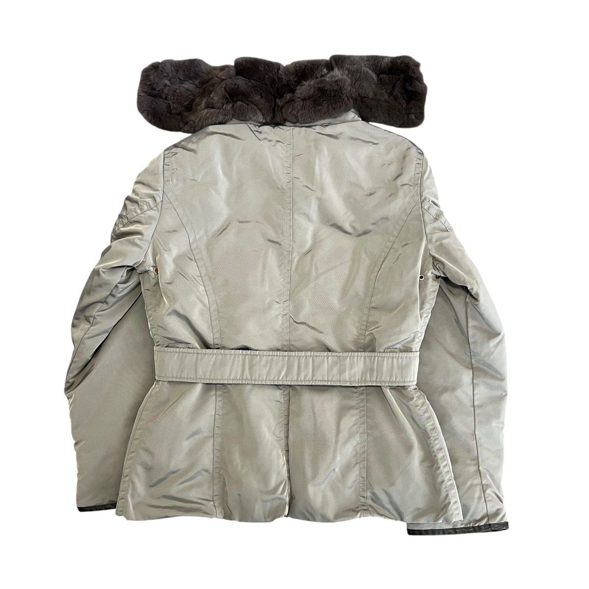 Max Mara Max Mara Weekend Line Fur-Trimmed Military Jacket 40 Size M / US 6-8 / IT 42-44 - 10 Thumbnail