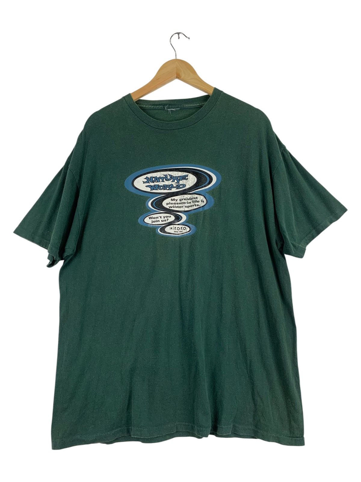 Vintage Vintage Nature World Tee Size US L / EU 52-54 / 3 - 1 Thumbnail