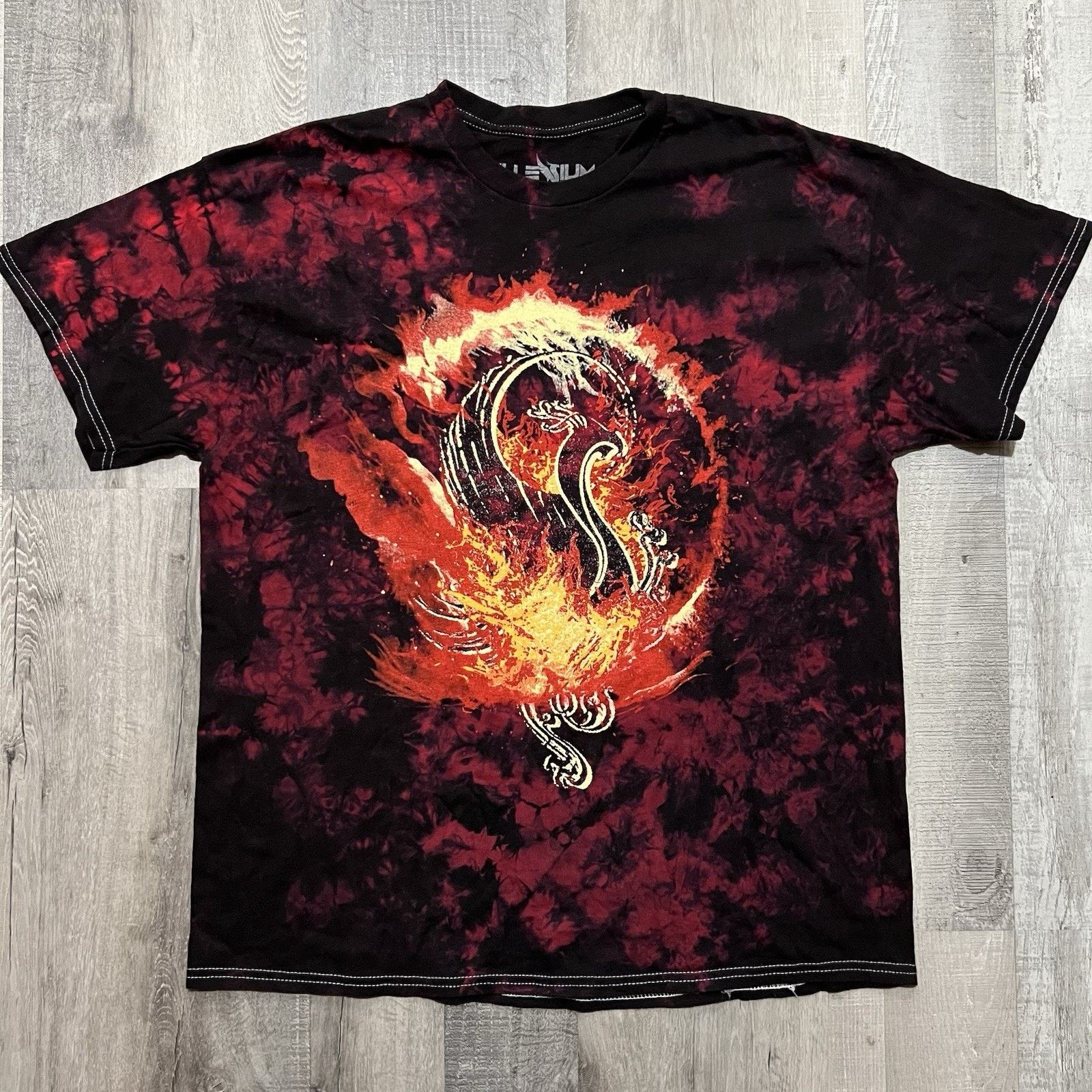 Other ILLENIUM Red Tie Dye Fire Dragon EDM T Shirt Merch Phoenix Size US XL / EU 56 / 4 - 1 Thumbnail