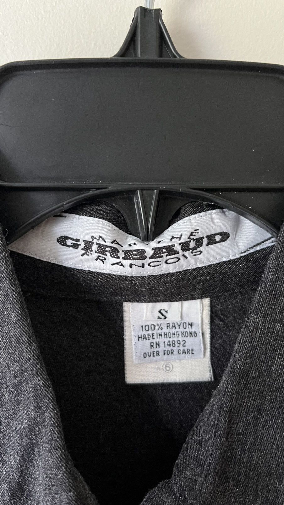 Marithe + Francois Girbaud Vintage Grey 100% Rayon Button Up Shirt Size US L / EU 52-54 / 3 - 3 Thumbnail