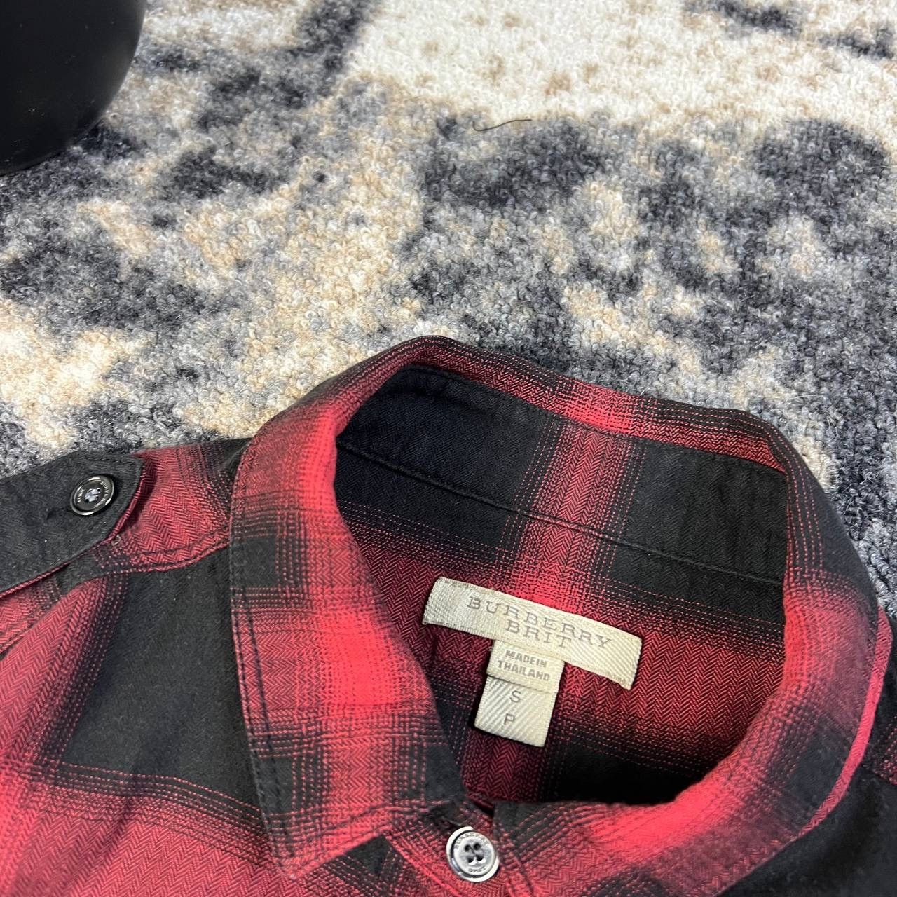 Burberry Burberry Luxury Plaid Flannel Button Up Shirt Size S / US 4 / IT 40 - 4 Thumbnail