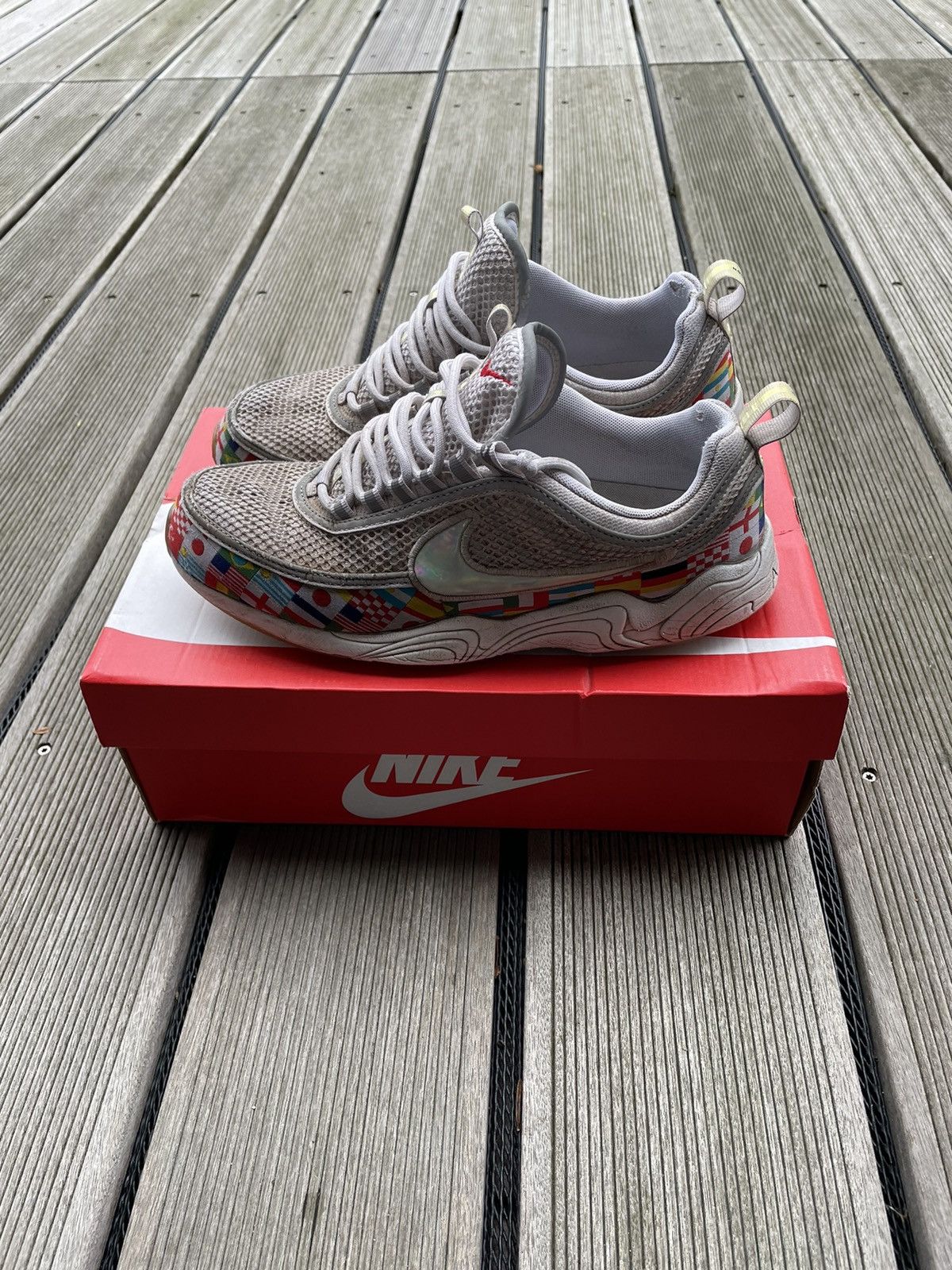 Nike Nike Spiridon “Flag” (2018) Size US 9 / EU 42 - 5 Thumbnail
