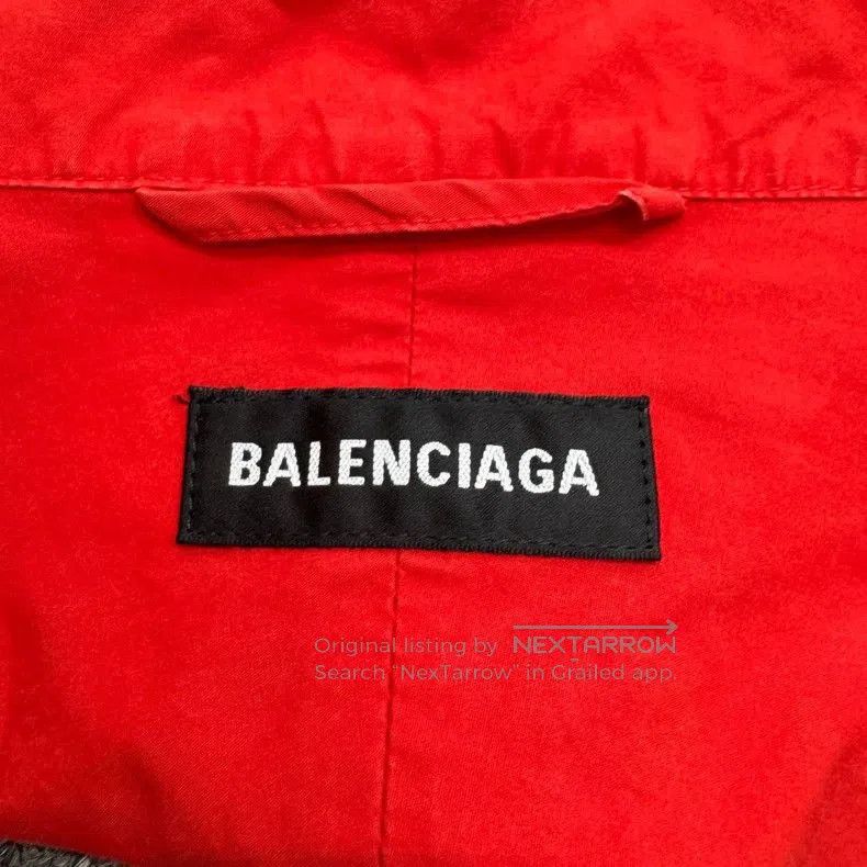 Balenciaga Balenciaga Red White Colorblock Jacket. Size US S / EU 44-46 / 1 - 1 Thumbnail