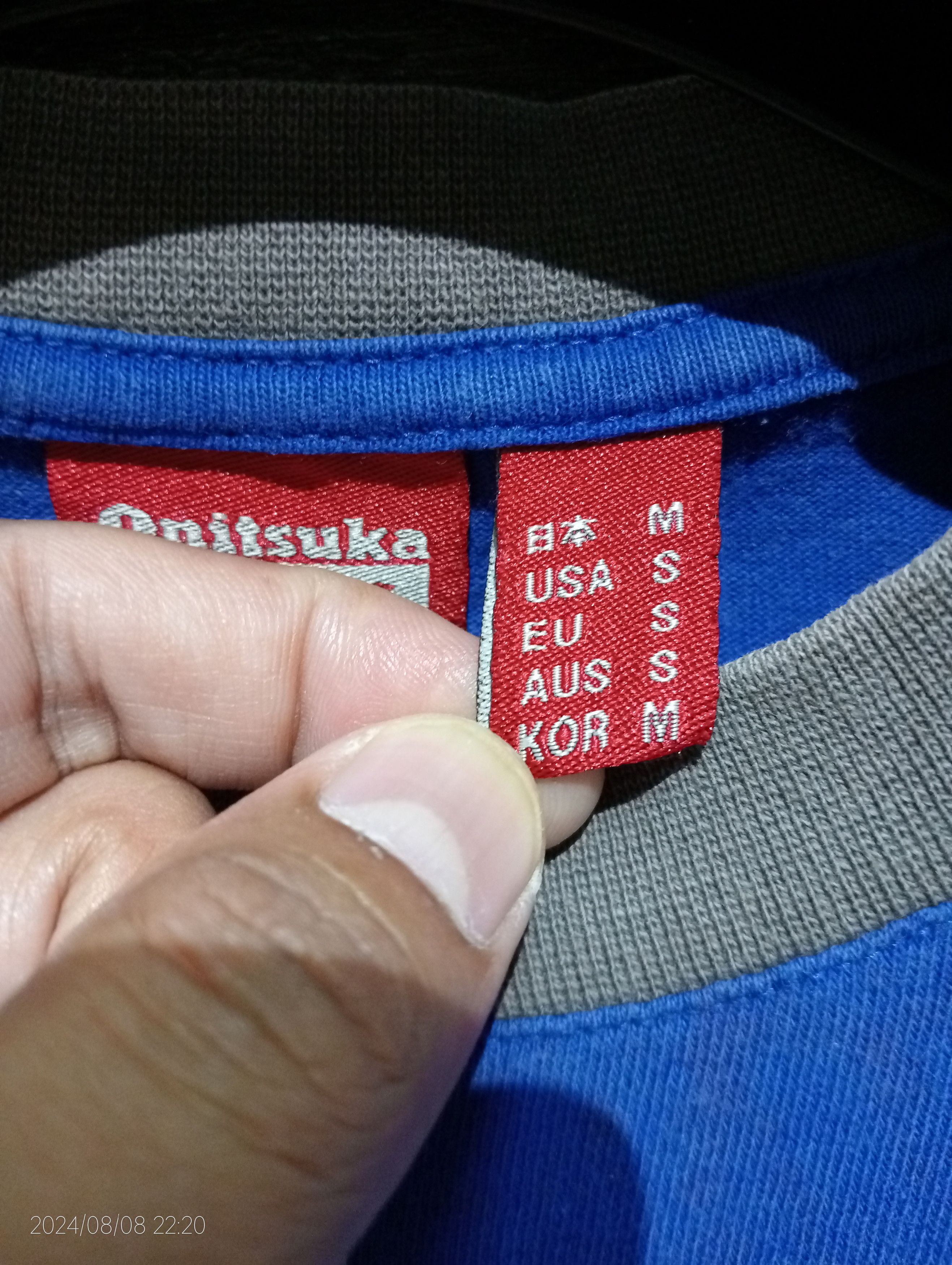 Onitsuka Tiger Vintage Onitsuka Tiger Tee Size US M / EU 48-50 / 2 - 4 Thumbnail