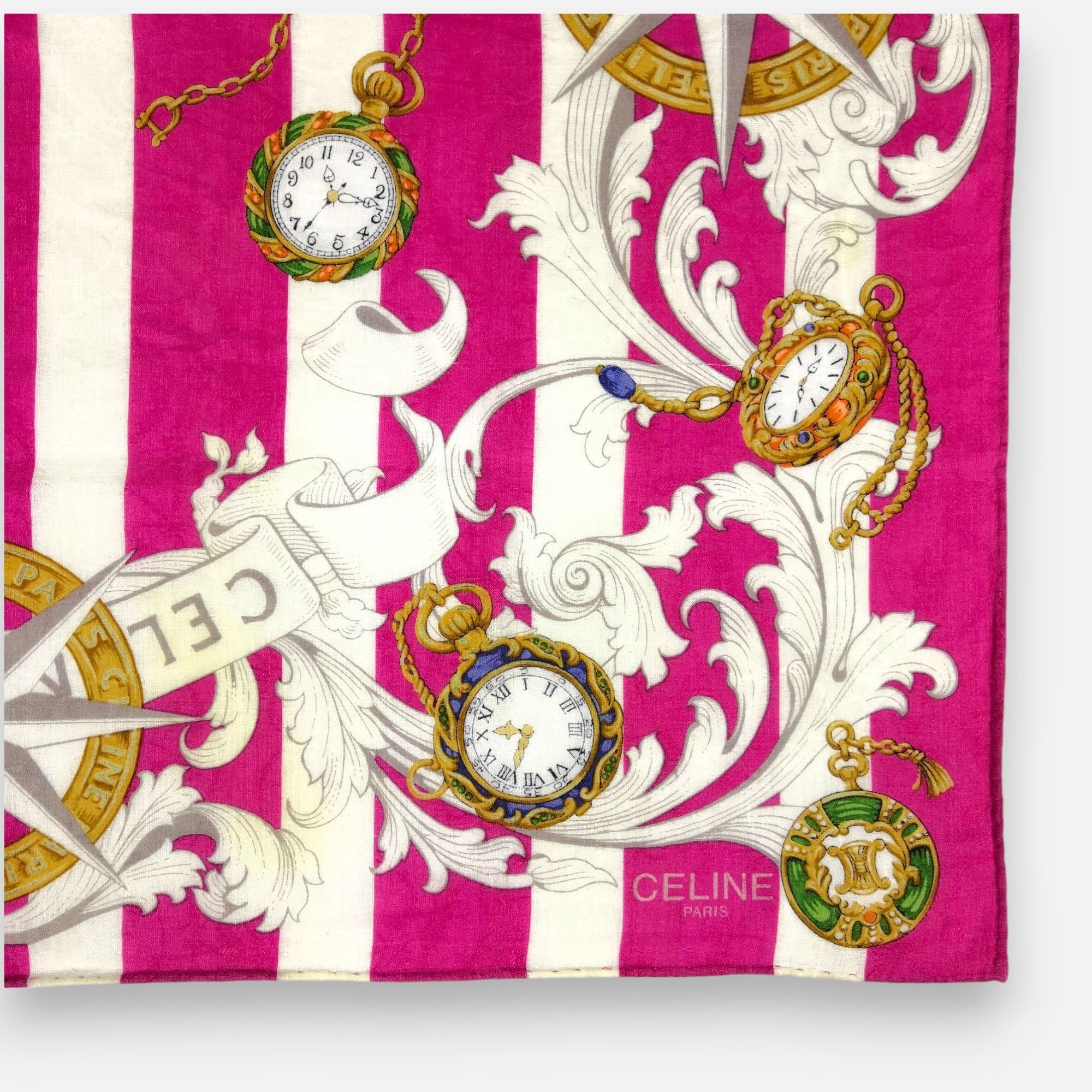 Celine × Vintage Vintage Celine Handkerchief Neckerchief Bandana Size ONE SIZE - 3 Thumbnail