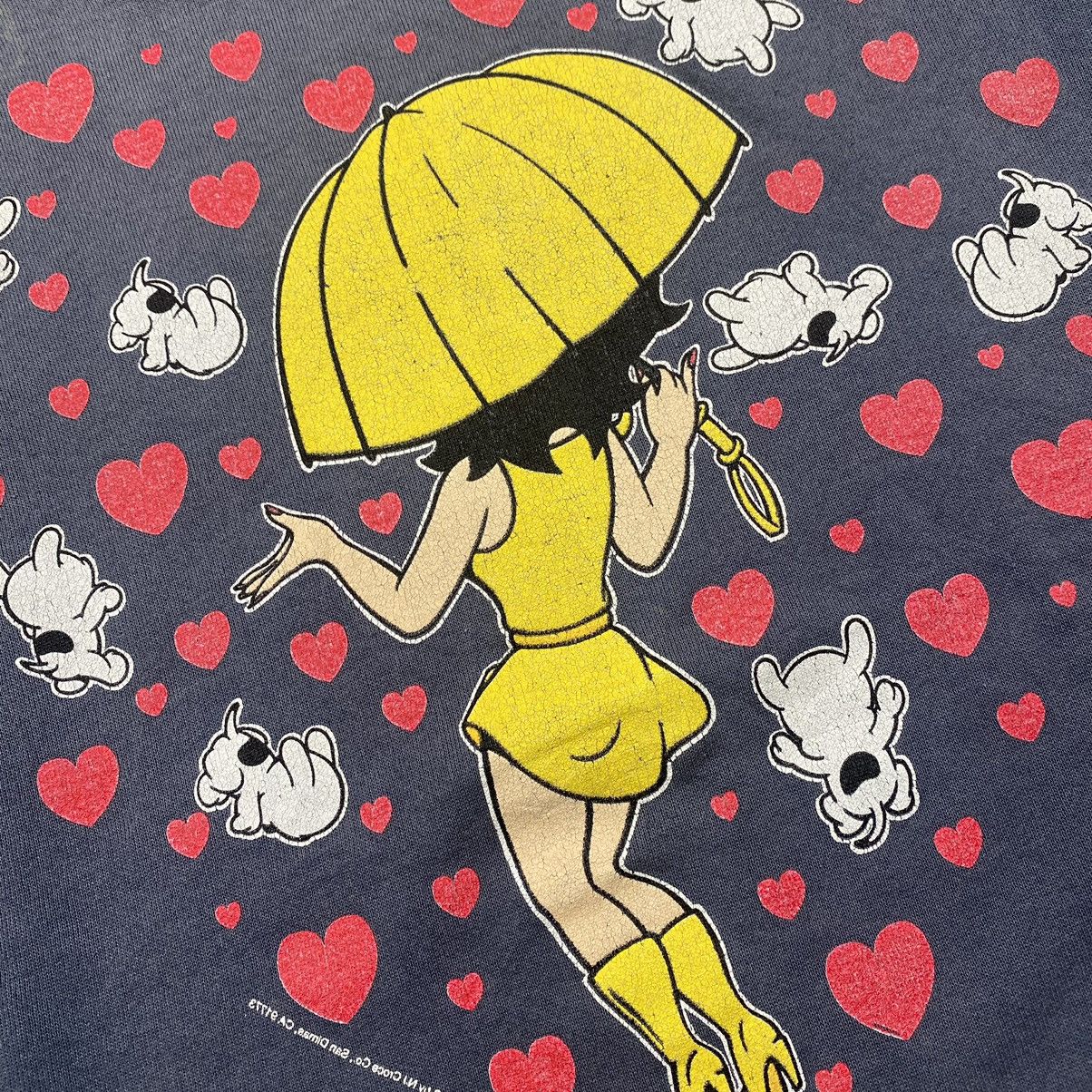 Cartoon Network × Hanes Rare Grail 1993 Betty Boop Mirrored Crewneck Size US L / EU 52-54 / 3 - 11 Thumbnail