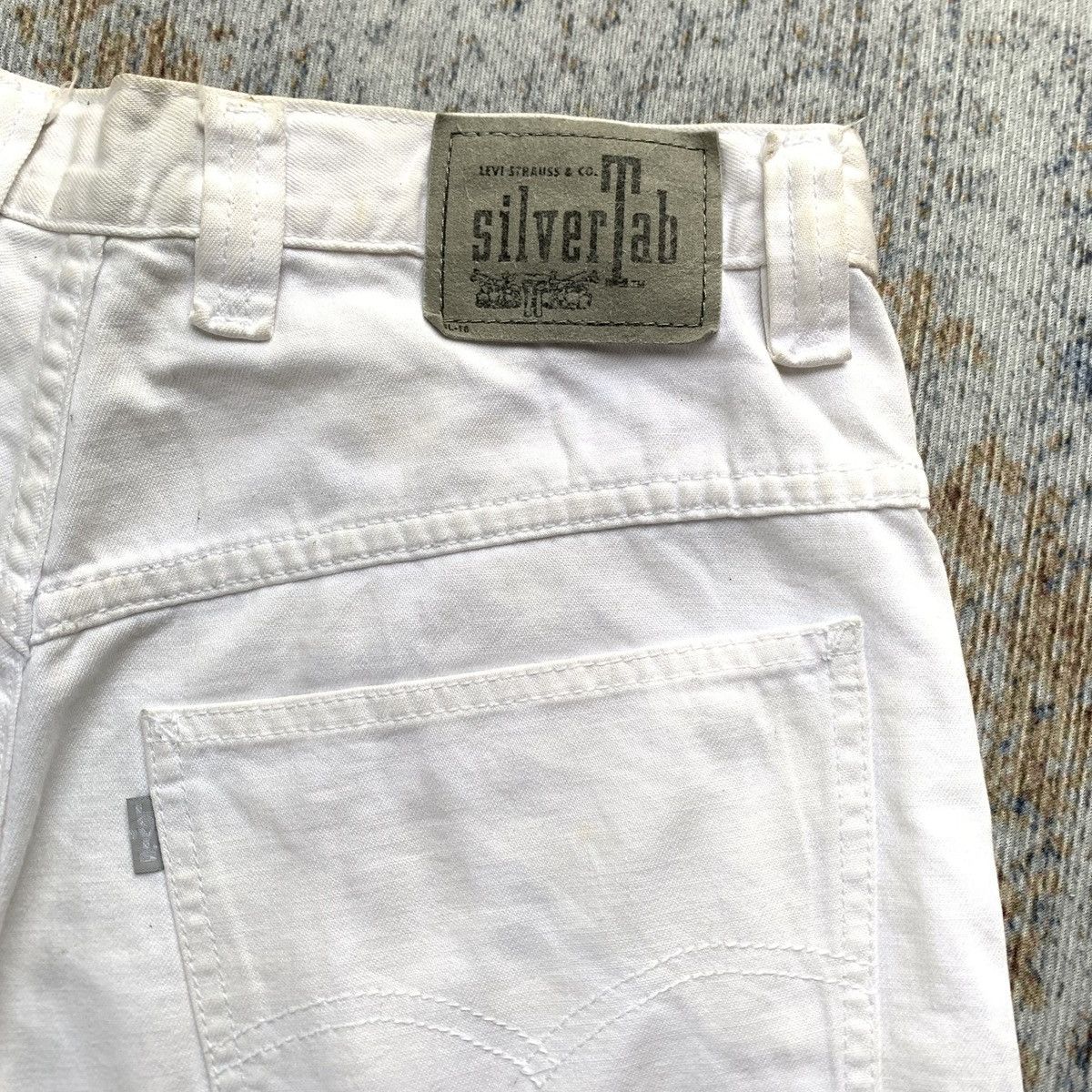 Levi's Rare 1990s Levi's Silver Tabs Baggy Jorts Jeans Size US 30 / EU 46 - 7 Thumbnail