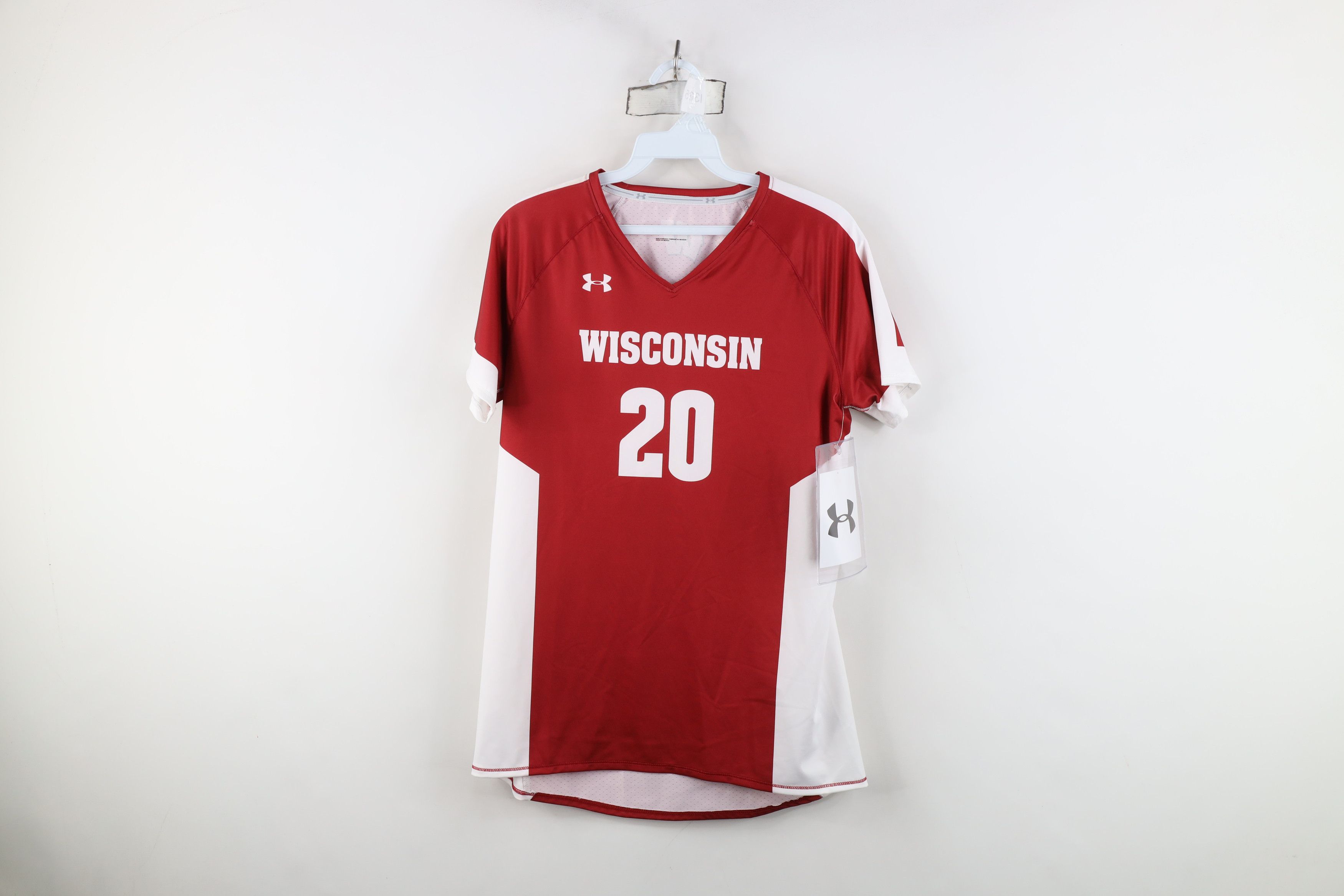 Under Armour New Sample Under Armour University of Wisconsin Jersey Size S / US 4 / IT 40 - 1 Thumbnail