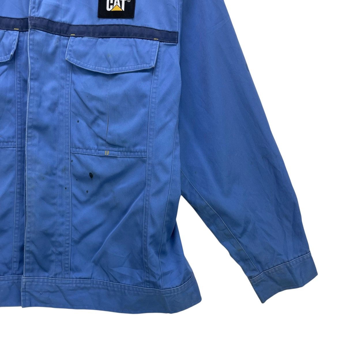 Caterpillar × Vintage 💥Vintage Cat Caterpillar Workwear Jacket Size US M / EU 48-50 / 2 - 6 Thumbnail